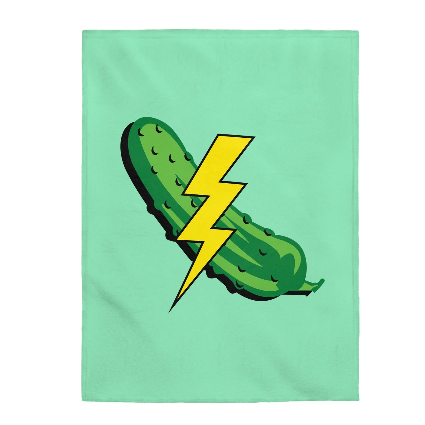 Electric Pickle Experience Velveteen Plush Blanket