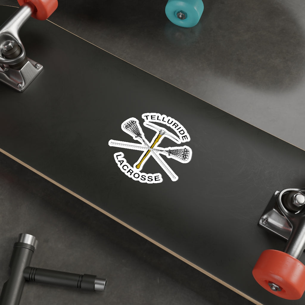 Telluride Lacrosse Die-Cut Sticker