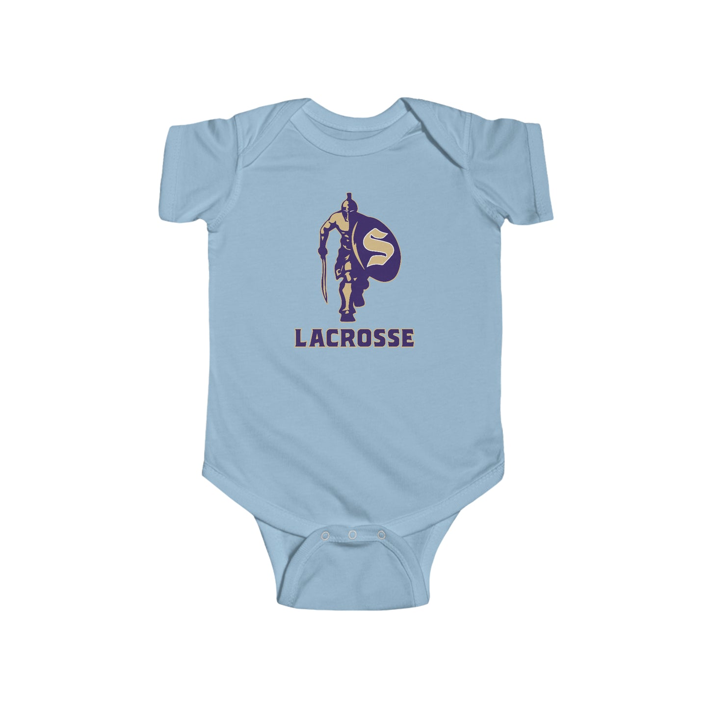 Infant Sumner Spartans Lacrosse Rabbit Skins Onesie