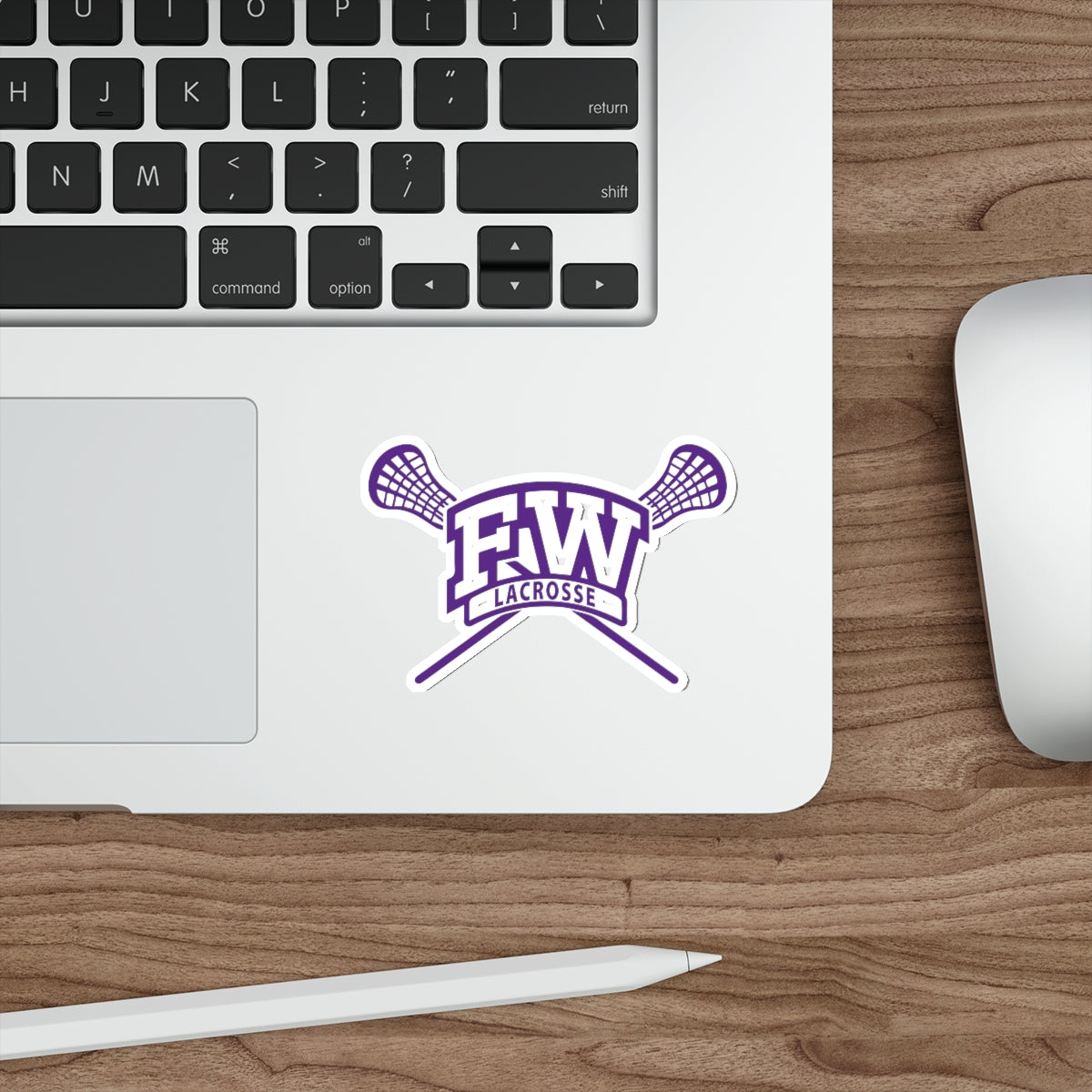 Fort Worth Lacrosse Die-Cut Sticker