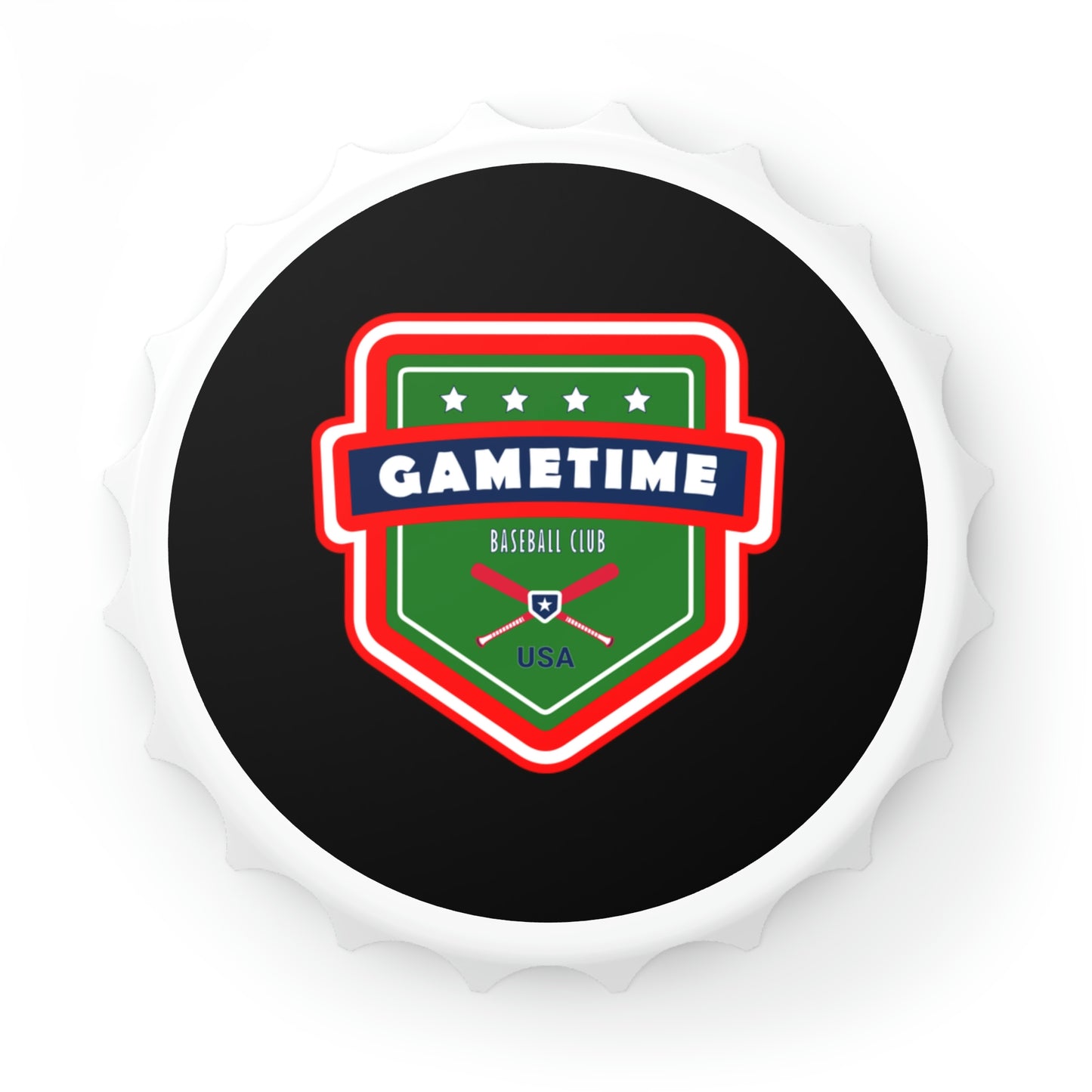 Gametime Baseball Club Bottle Opener