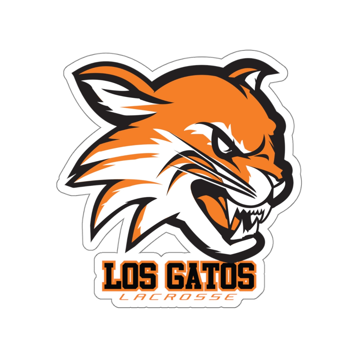 Los Gatos Die-Cut Sticker