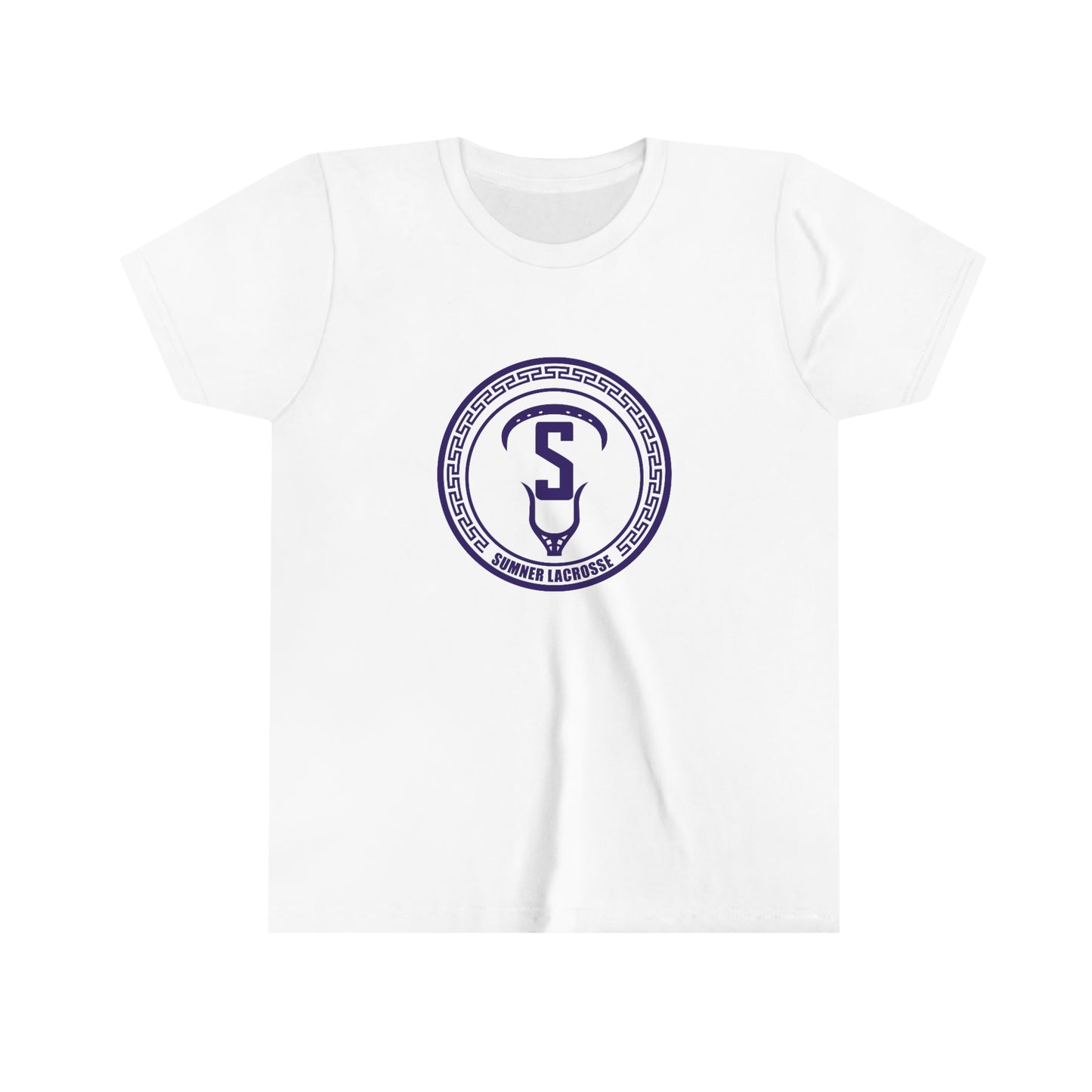 Youth Sumner Spartans Lacrosse Bella + Canvas Short Sleeve Tee