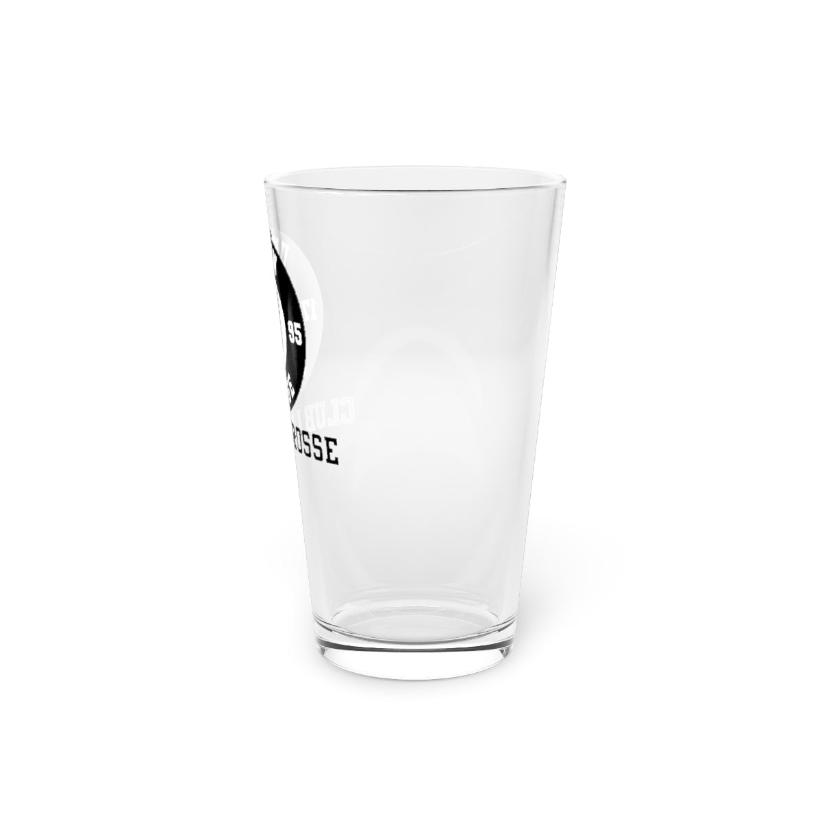 Union Club Lacrosse Pint Glass