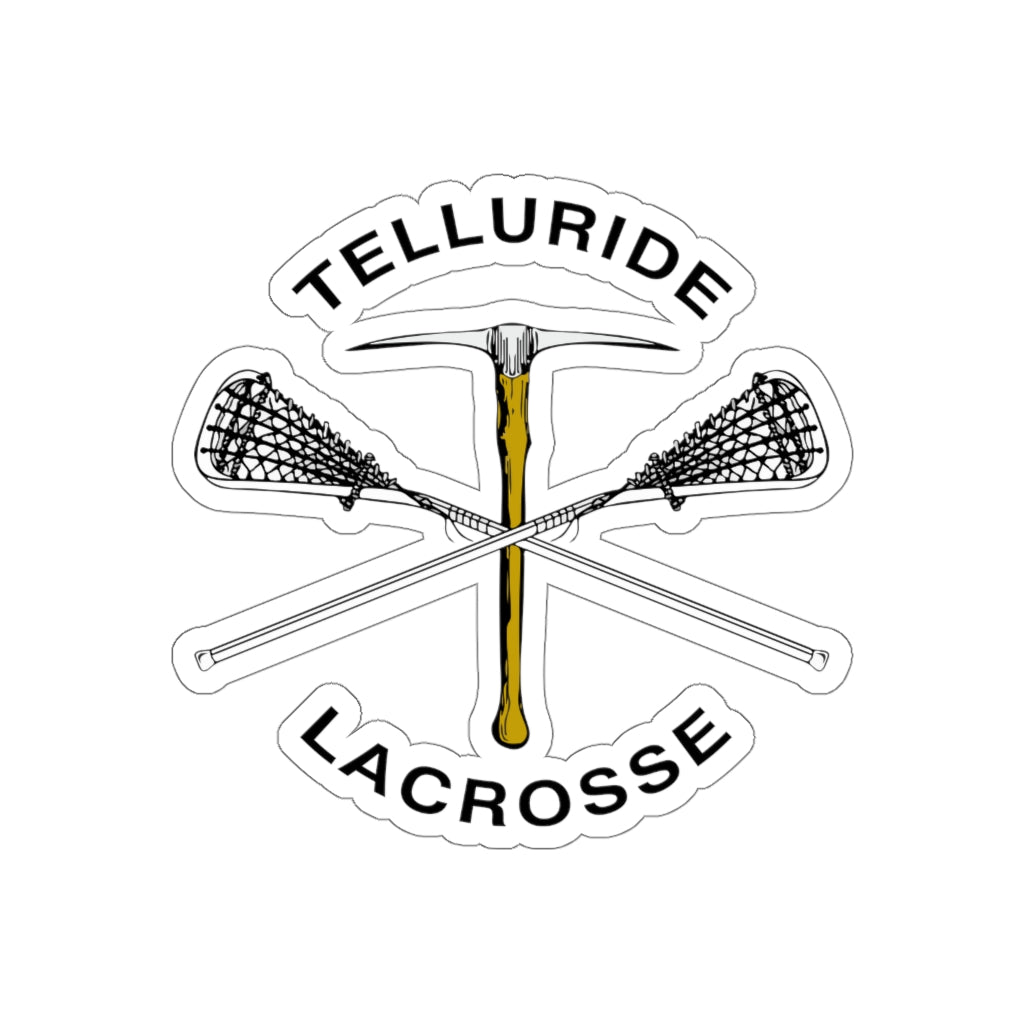 Telluride Lacrosse Die-Cut Sticker