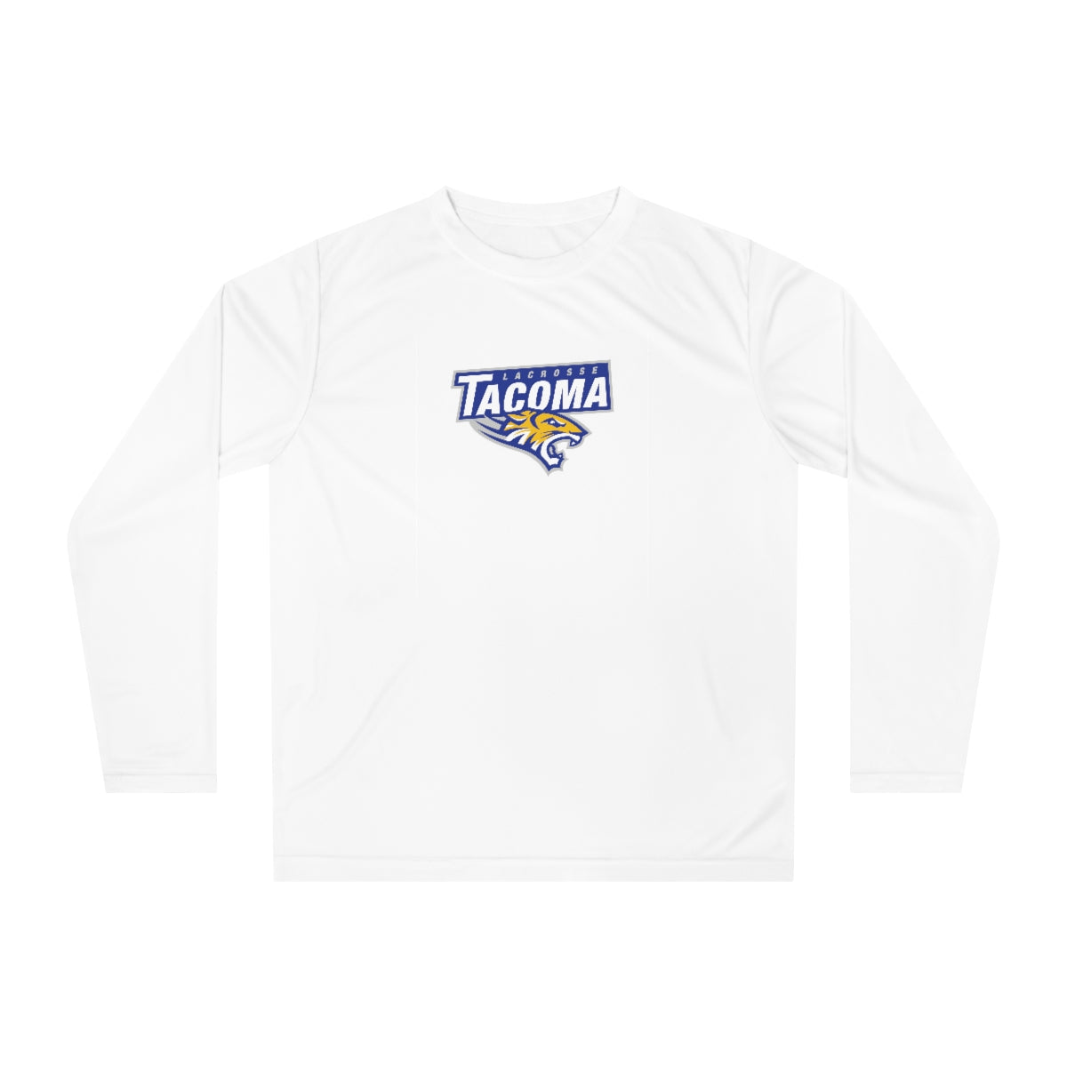 Adult Tacoma Tigers Lacrosse Team 365 Performance Long Sleeve Shirt