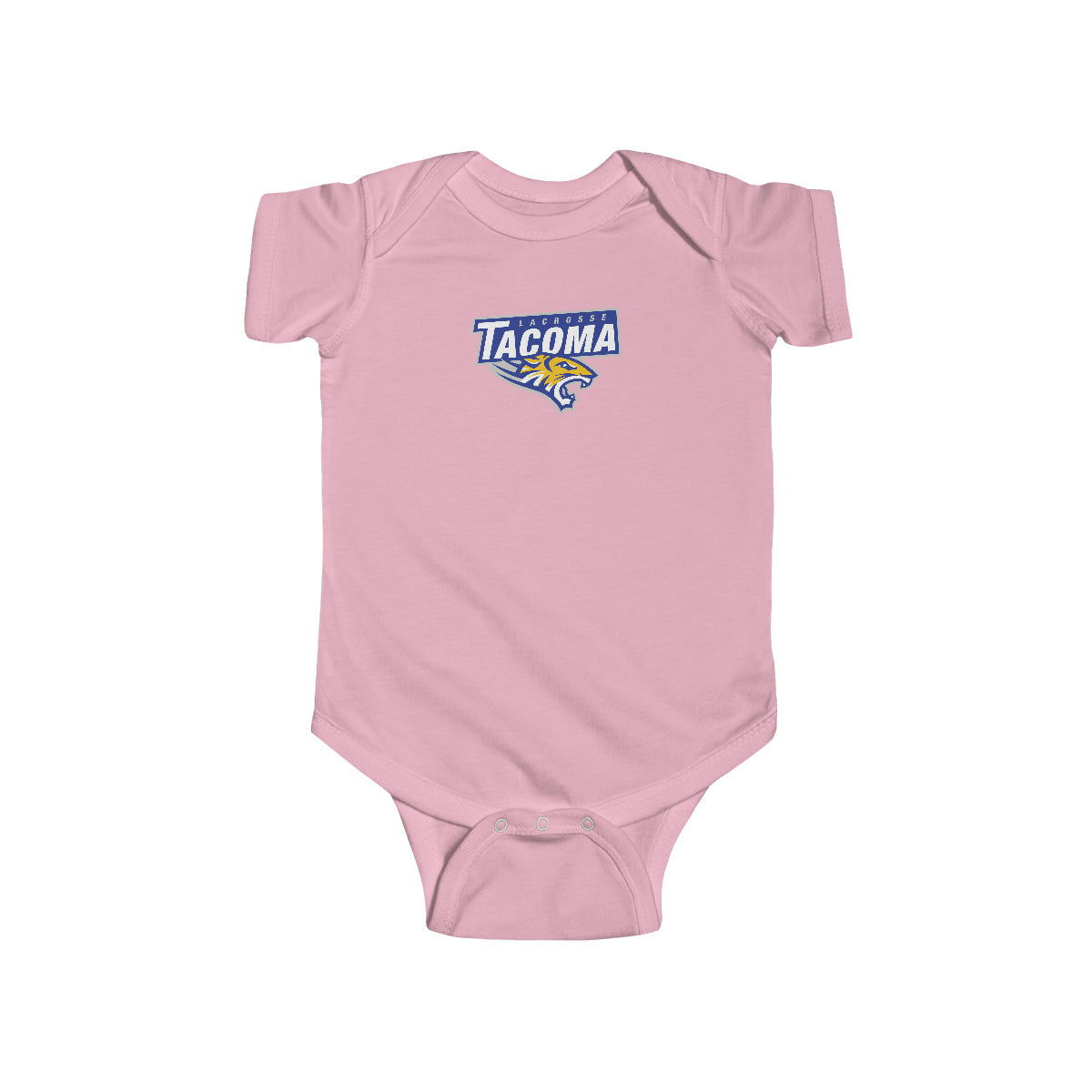 Infant Tacoma Tigers Lacrosse Bella + Canvas Onesie