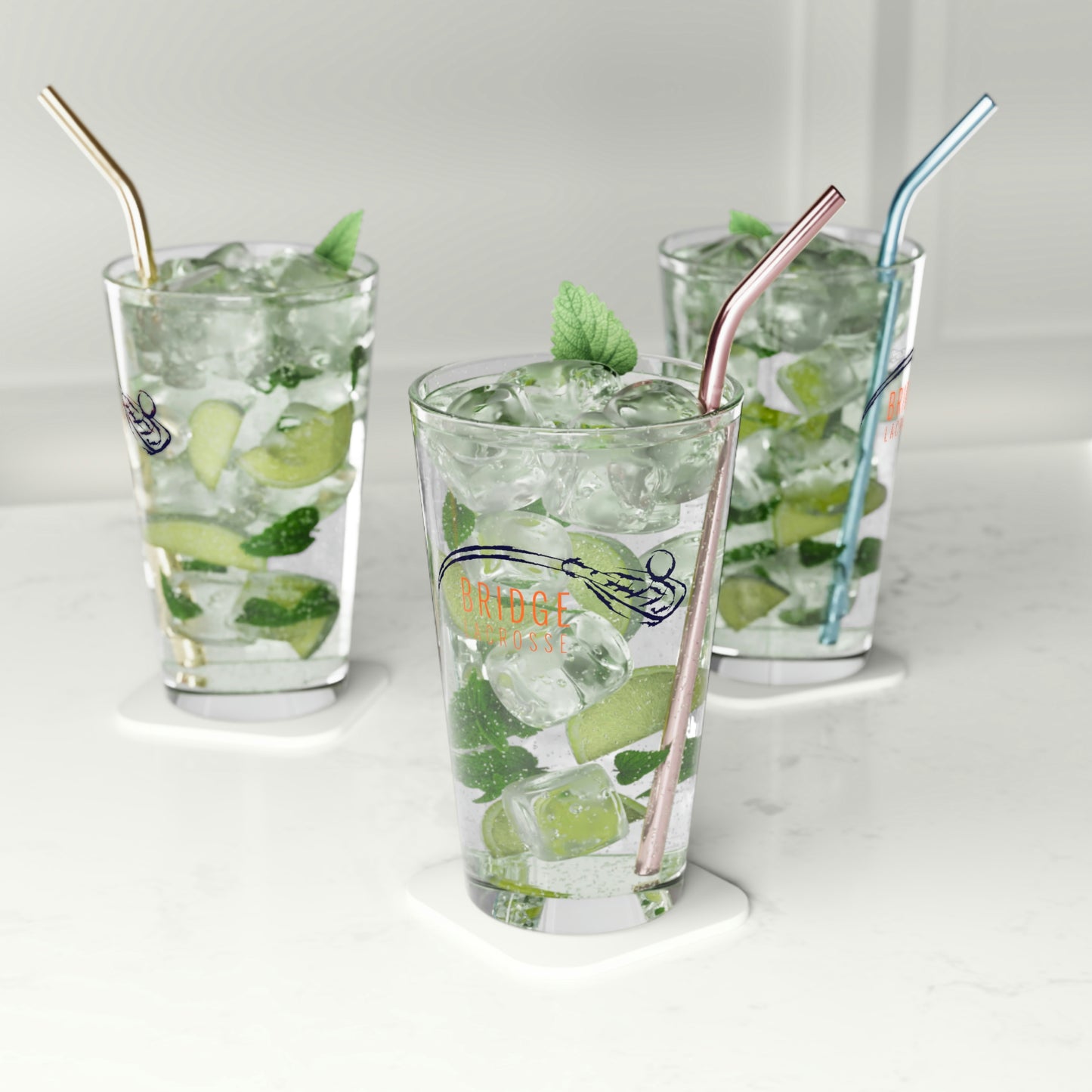 Bridge Lacrosse - Pint Glass