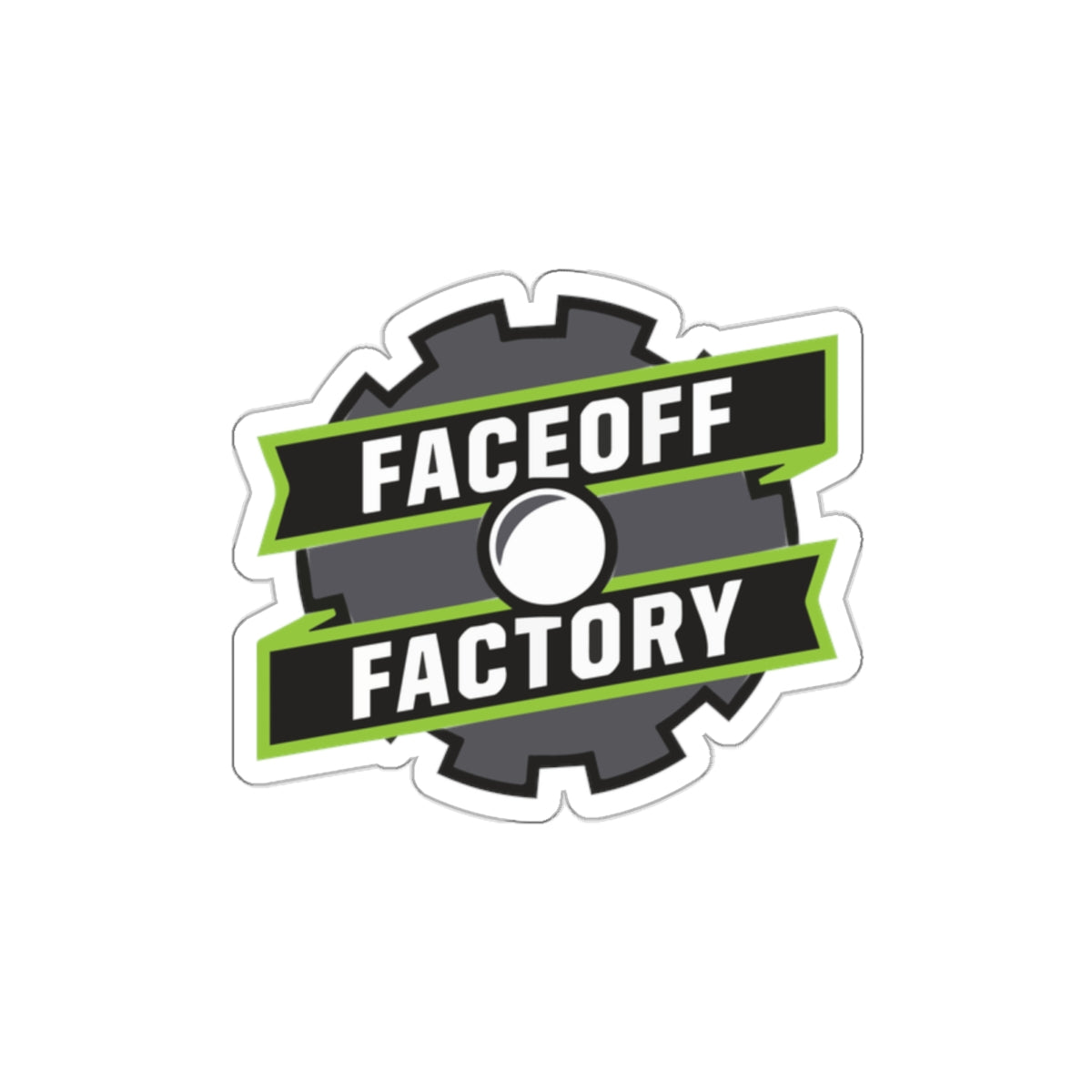 Faceoff Factory Die-Cut Stickers
