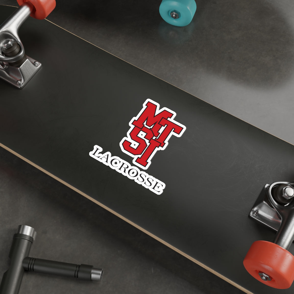 Mount Si Lacrosse Die-Cut Stickers