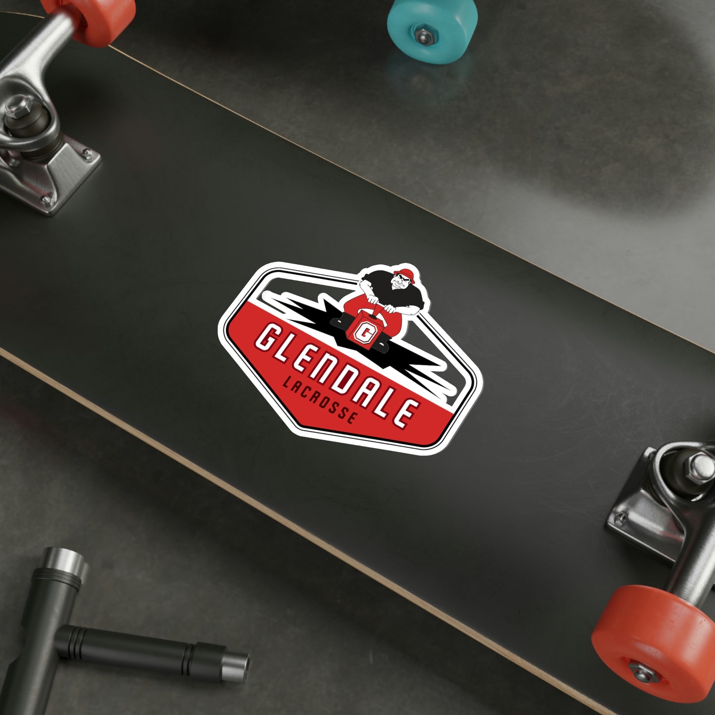Glendale HS Lacrosse Die-Cut Stickers