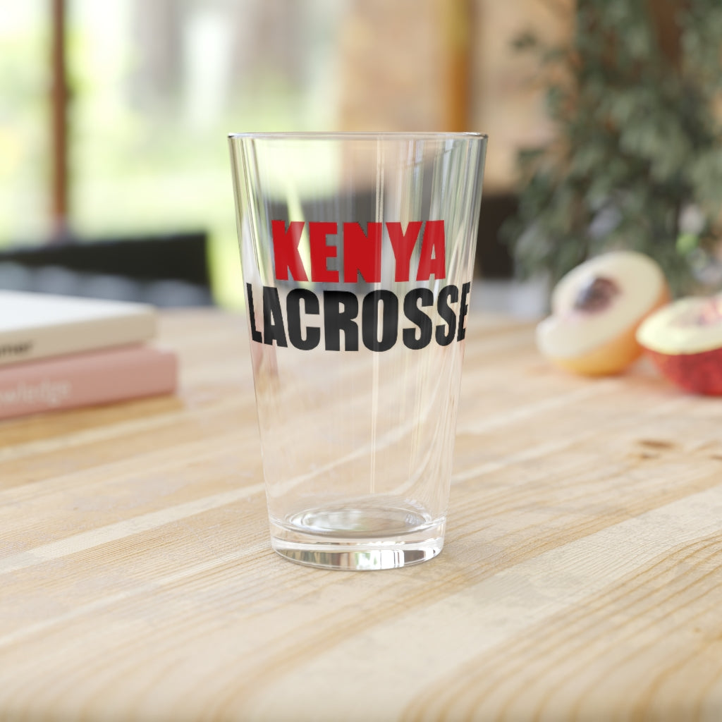 Kenya Lacrosse Pint Glass (16oz)