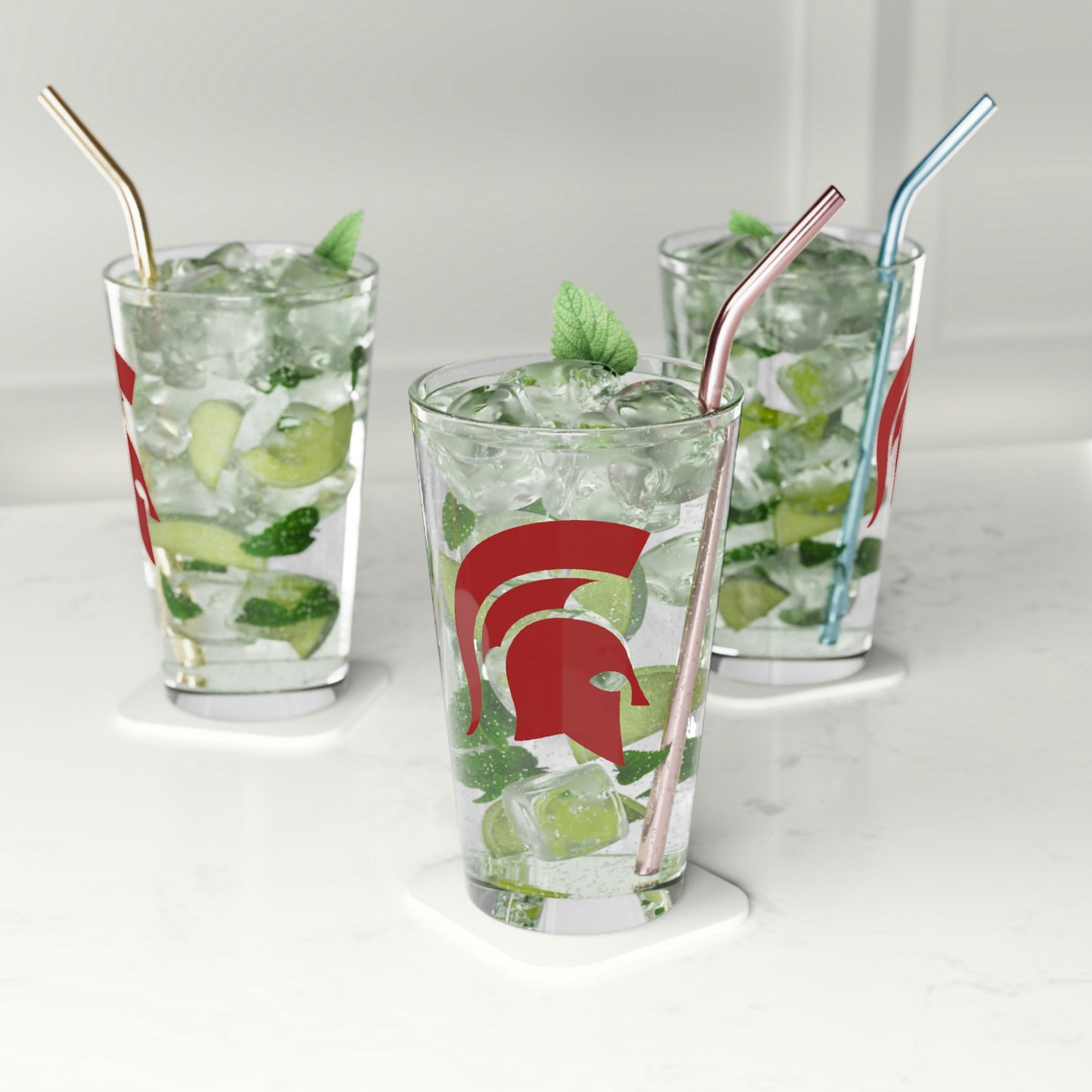 Simley Spartans - Pint Glass