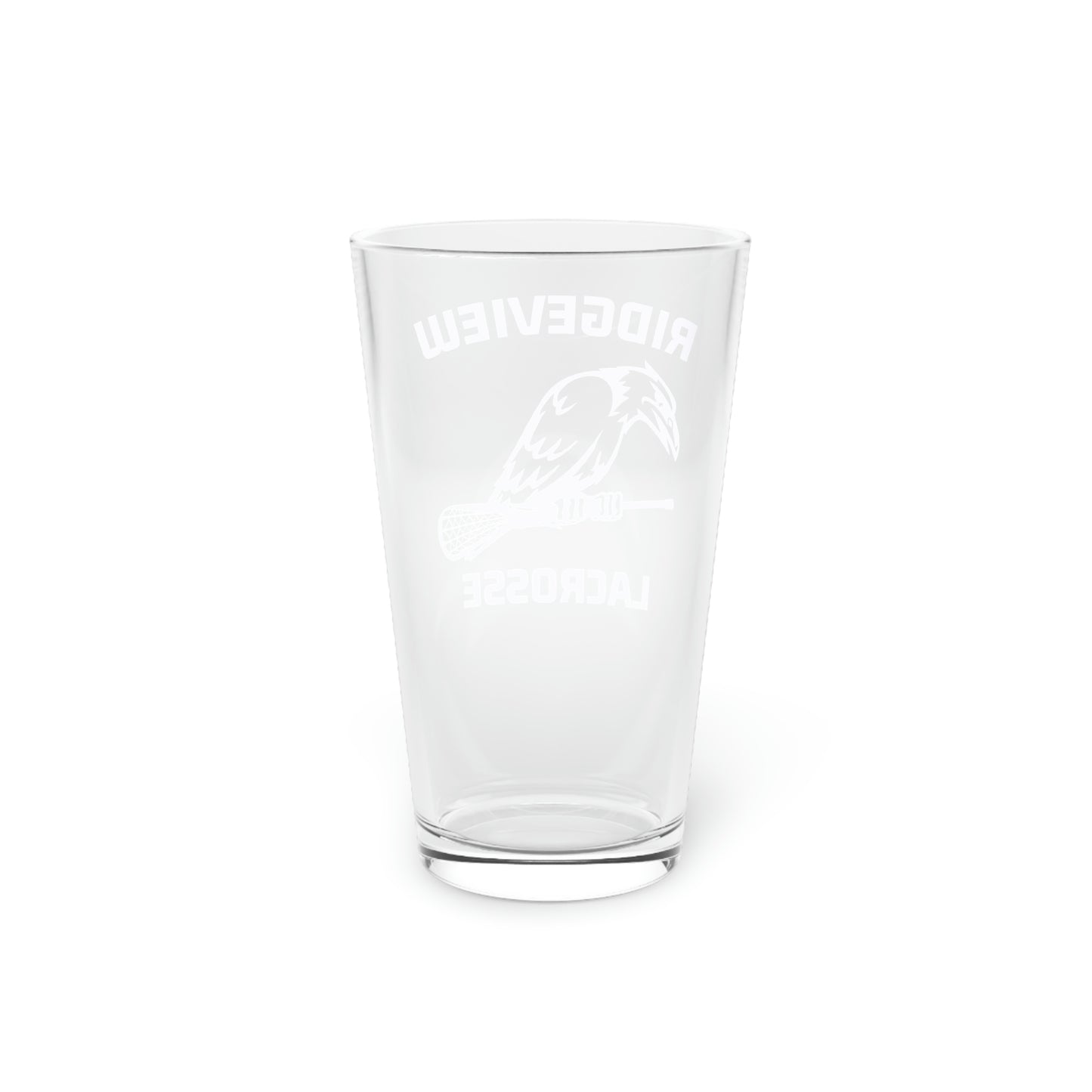 Ridgeview Lacrosse Pint Glass - 16oz