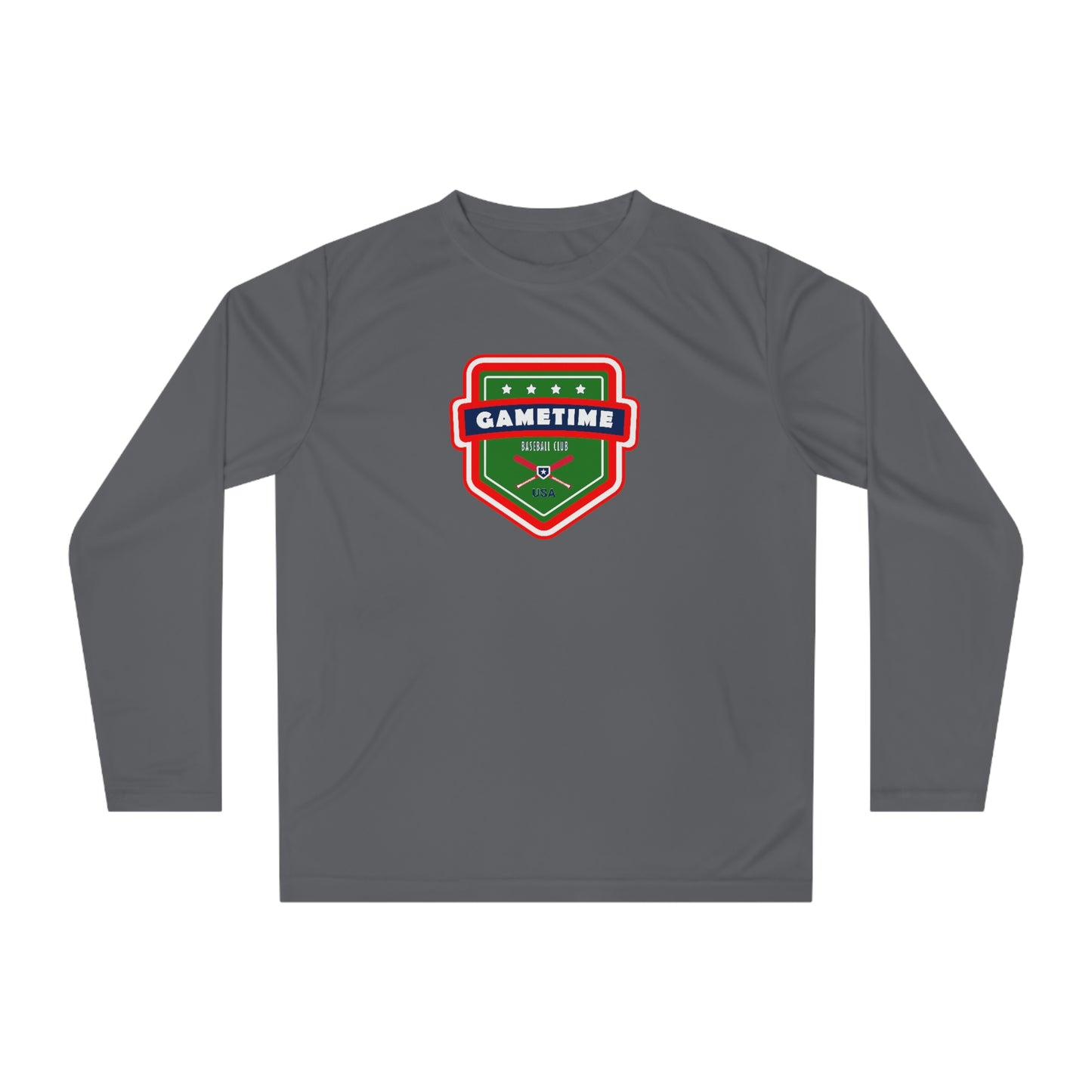 Adult Gametime Baseball Club Team 365 Performance Long Sleeve Shirt