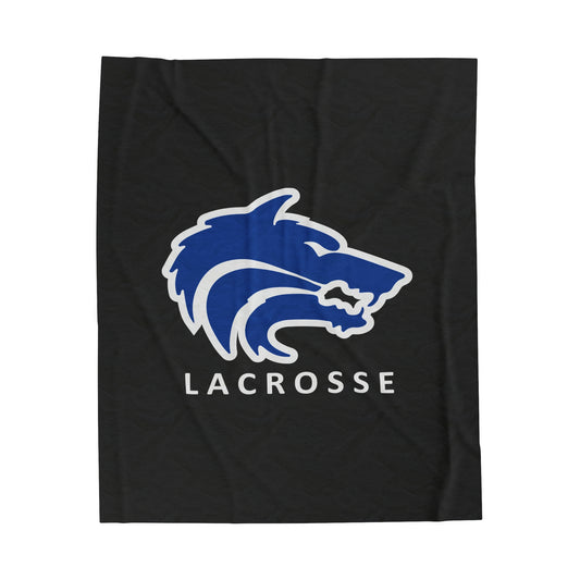 Timberline Lacrosse Velveteen Plush Blanket