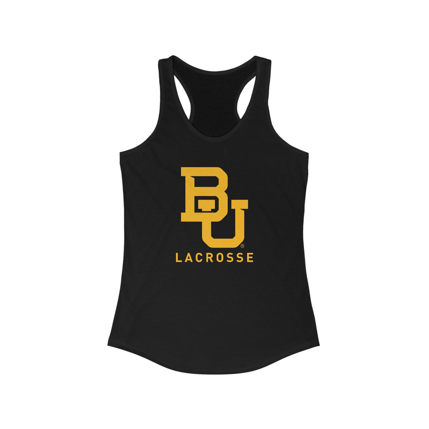 Women's Baylor Lacrosse Next Level Racerback Tank