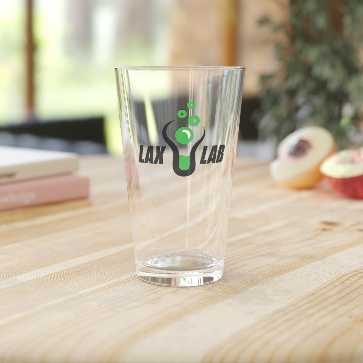Lax Lab Pint Glass - 16oz