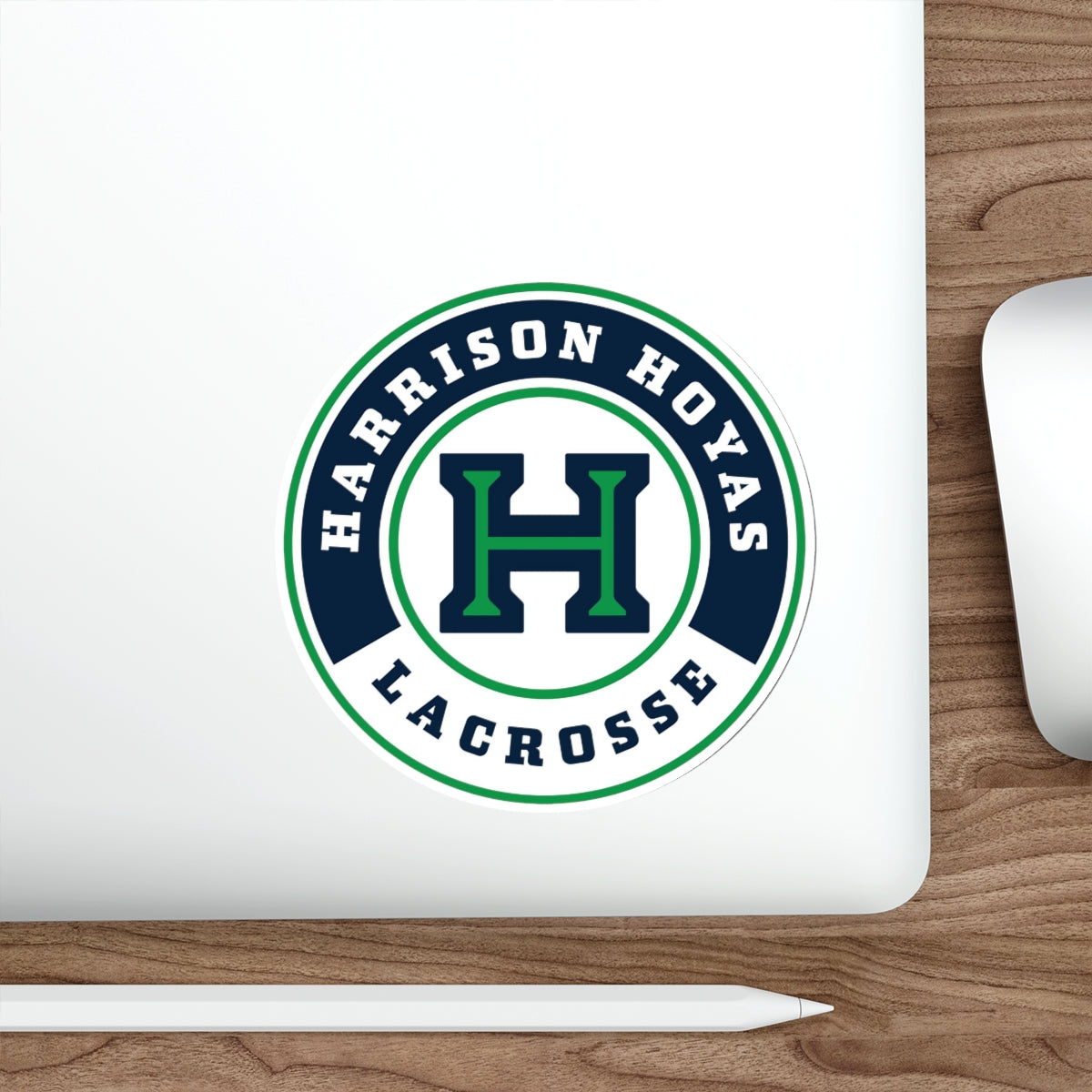 Harrison Lacrosse Die-Cut Stickers
