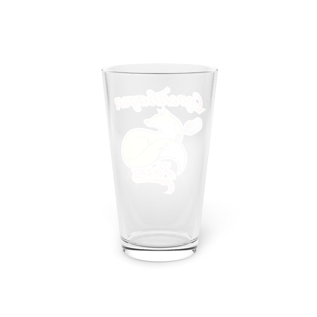 Copenhagen Foxes Pint Glass (16oz)