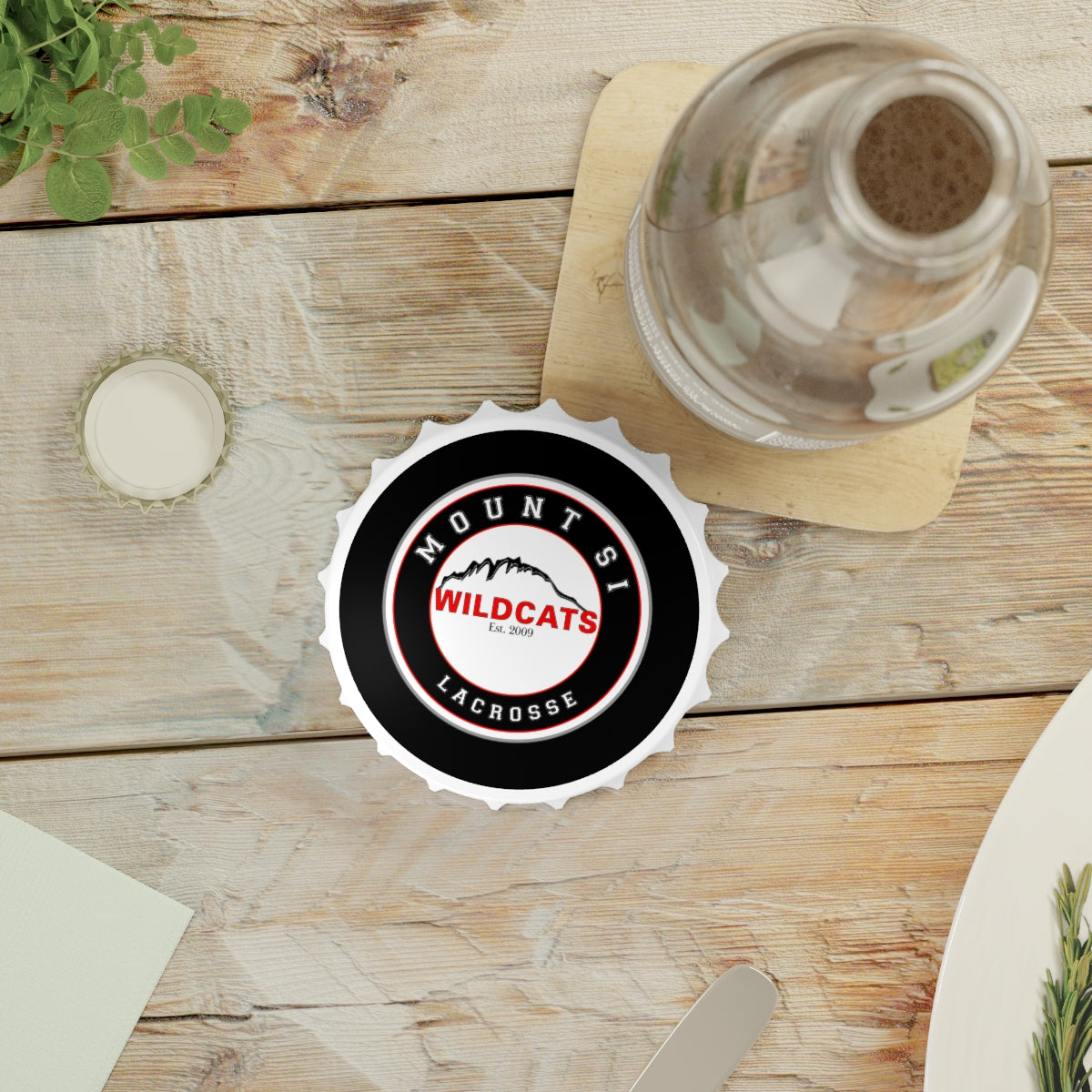 Mount Si Lacrosse Bottle Opener