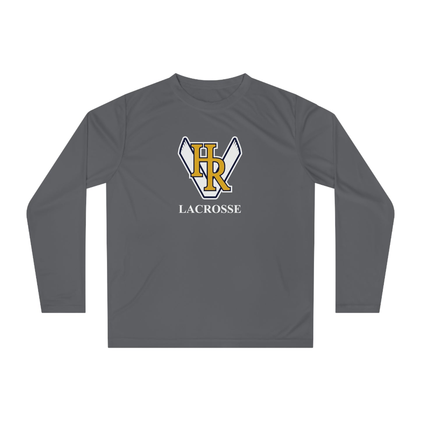 Adult HRV Lacrosse Team 365 Performance Long Sleeve Shirt