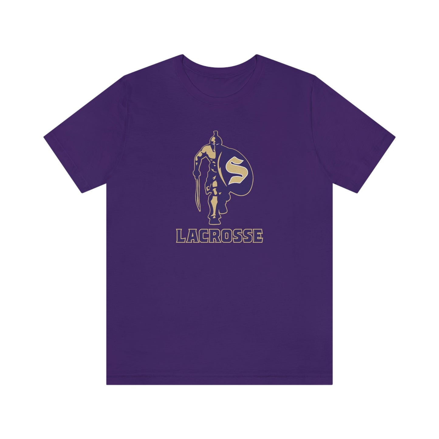 Adult Sumner Spartans Lacrosse Bella + Canvas Short Sleeve Cotton Tee