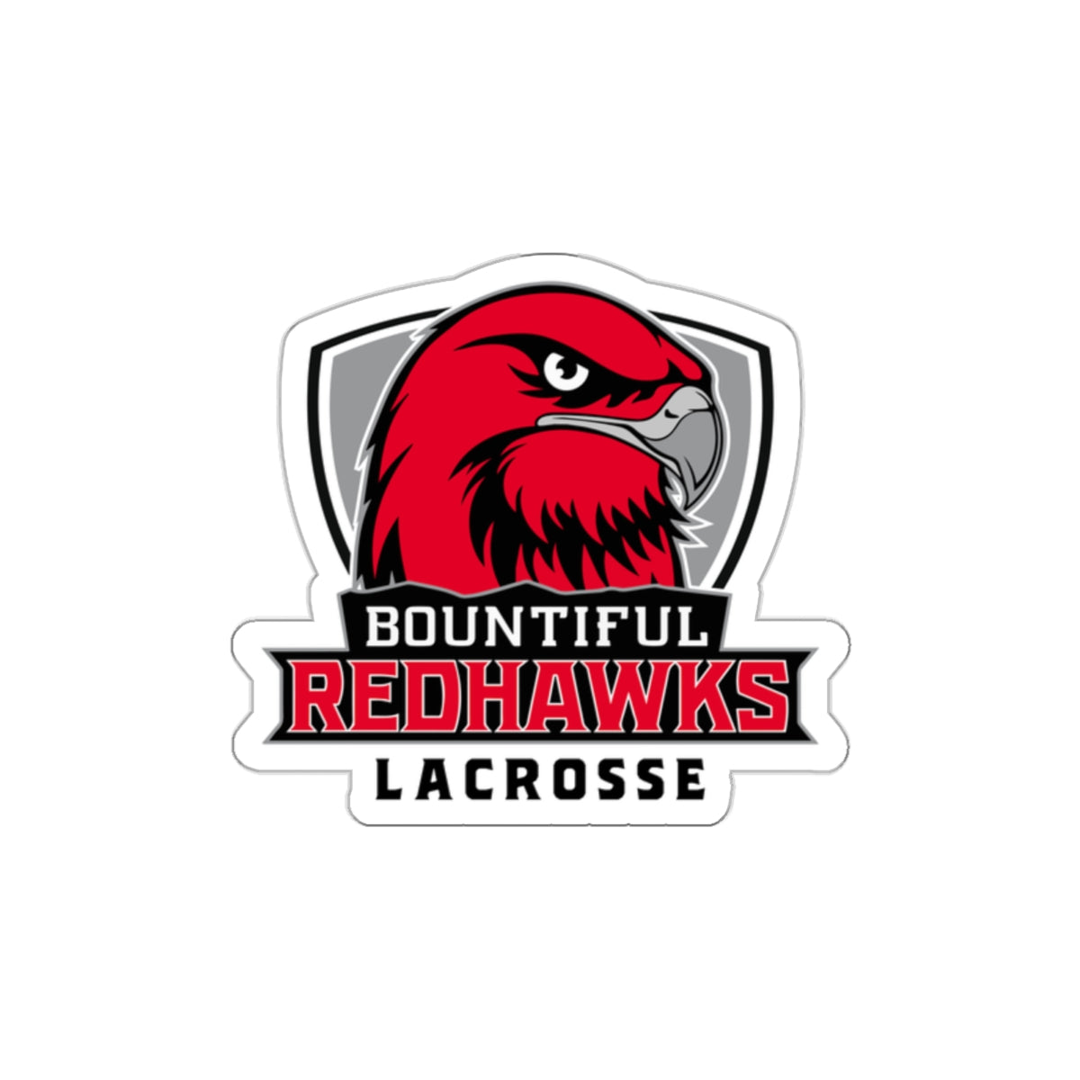 Bountiful Lacrosse Die-Cut Sticker