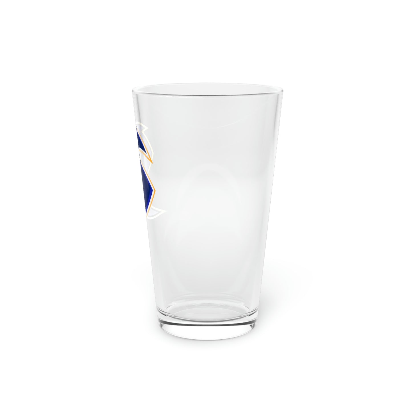 Salt Lake Storm Lacrosse Pint Glass - 16oz