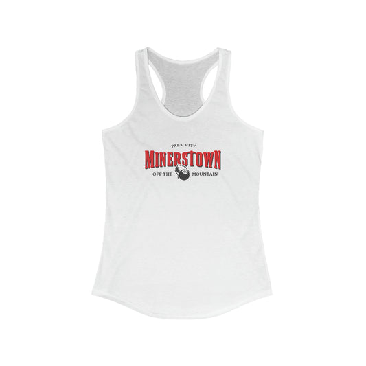 Women's Minerstown Bella + Canvas Racerback Tank