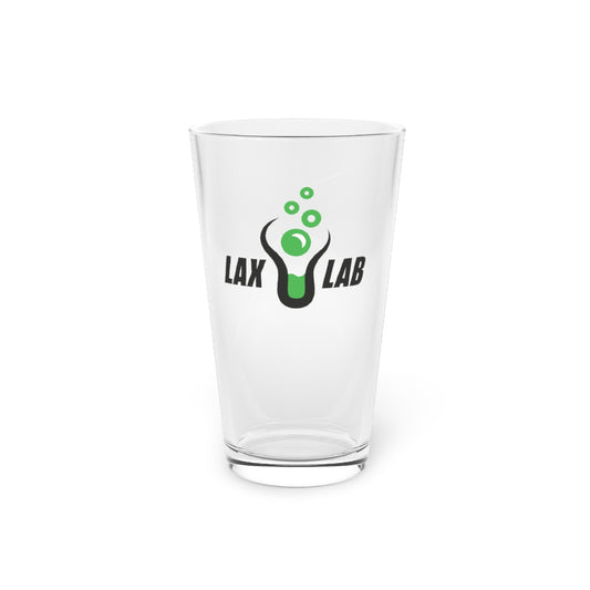 Lax Lab Pint Glass - 16oz