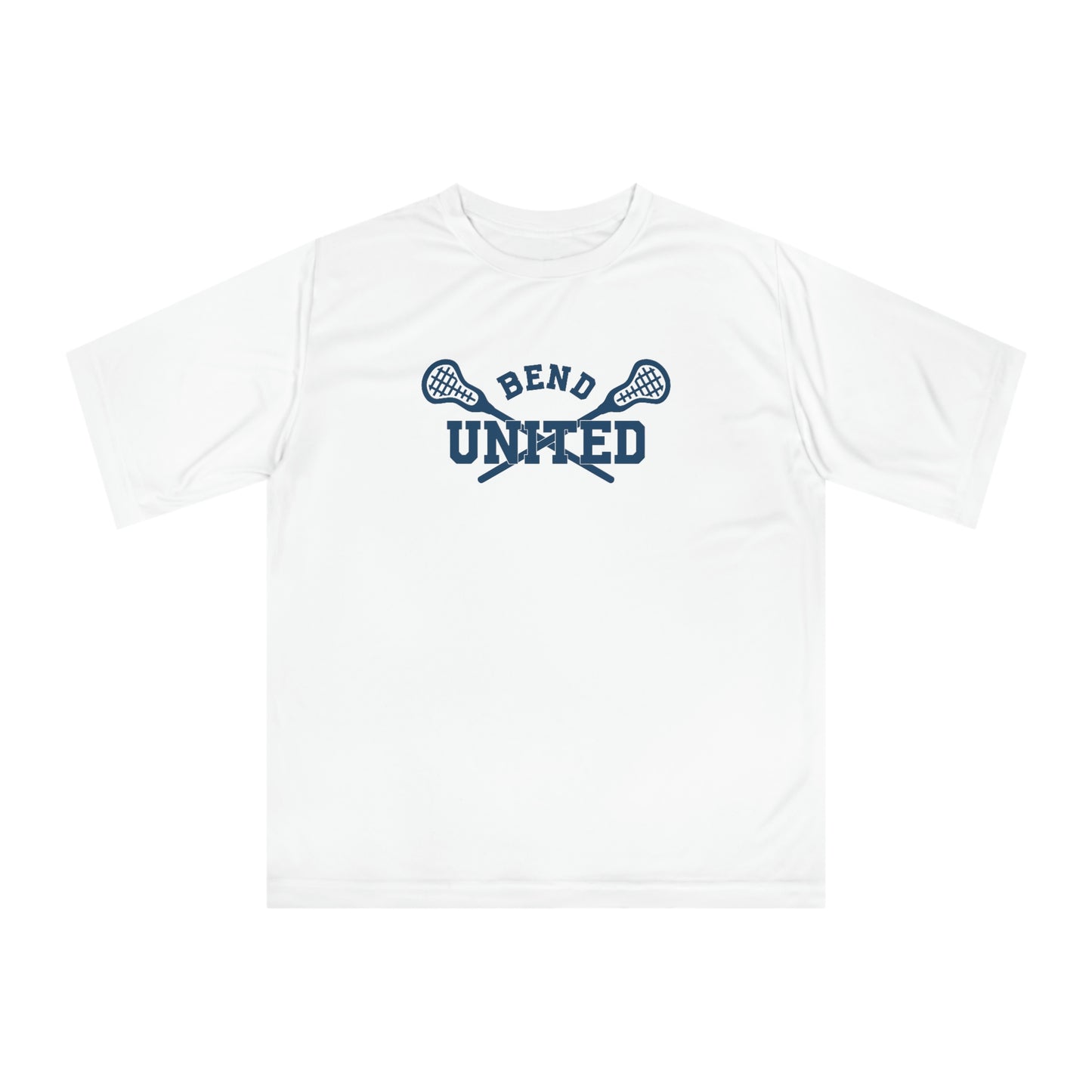 Adult Bend United Lacrosse Team 365 Zone Performance T-shirt