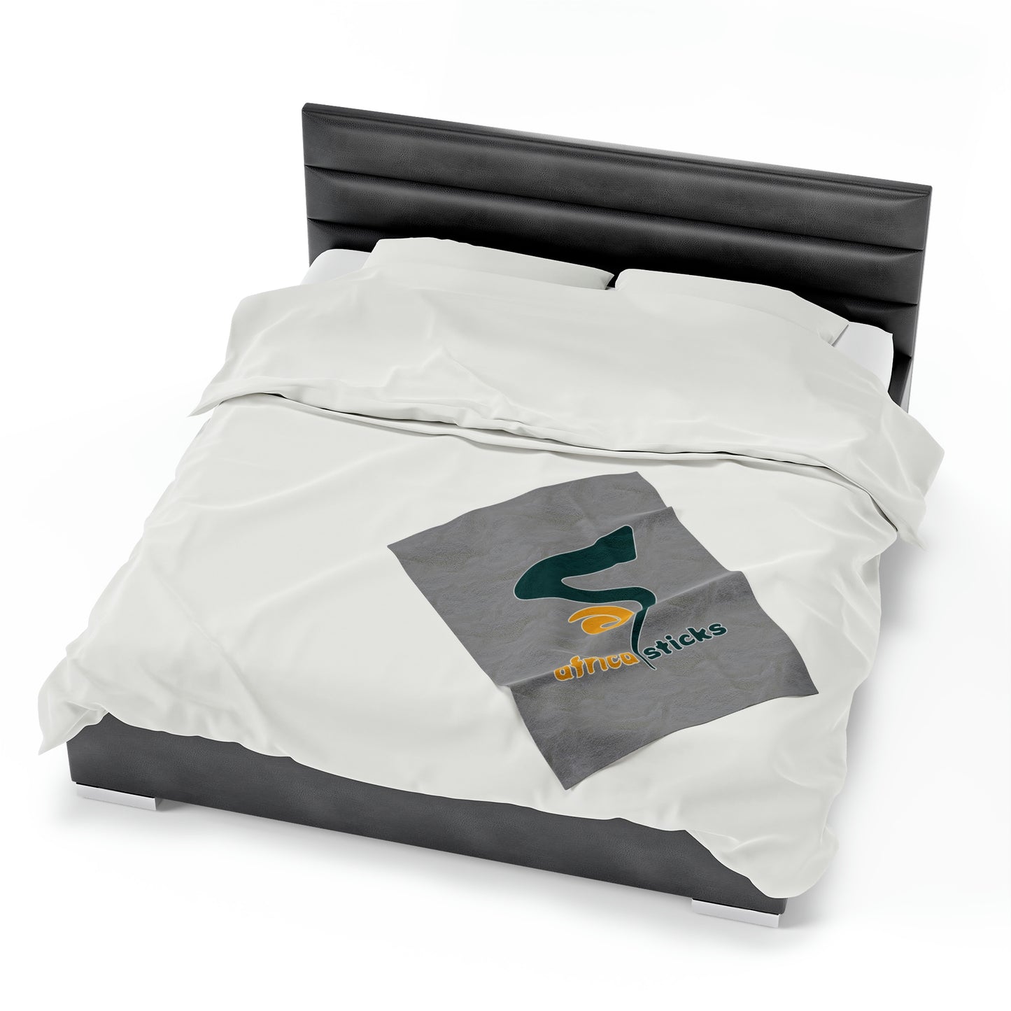 Africa Sticks Velveteen Plush Blanket