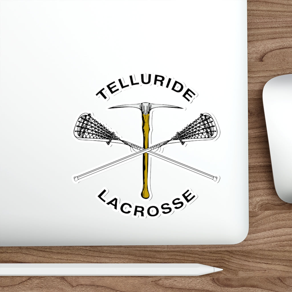Telluride Lacrosse Die-Cut Sticker