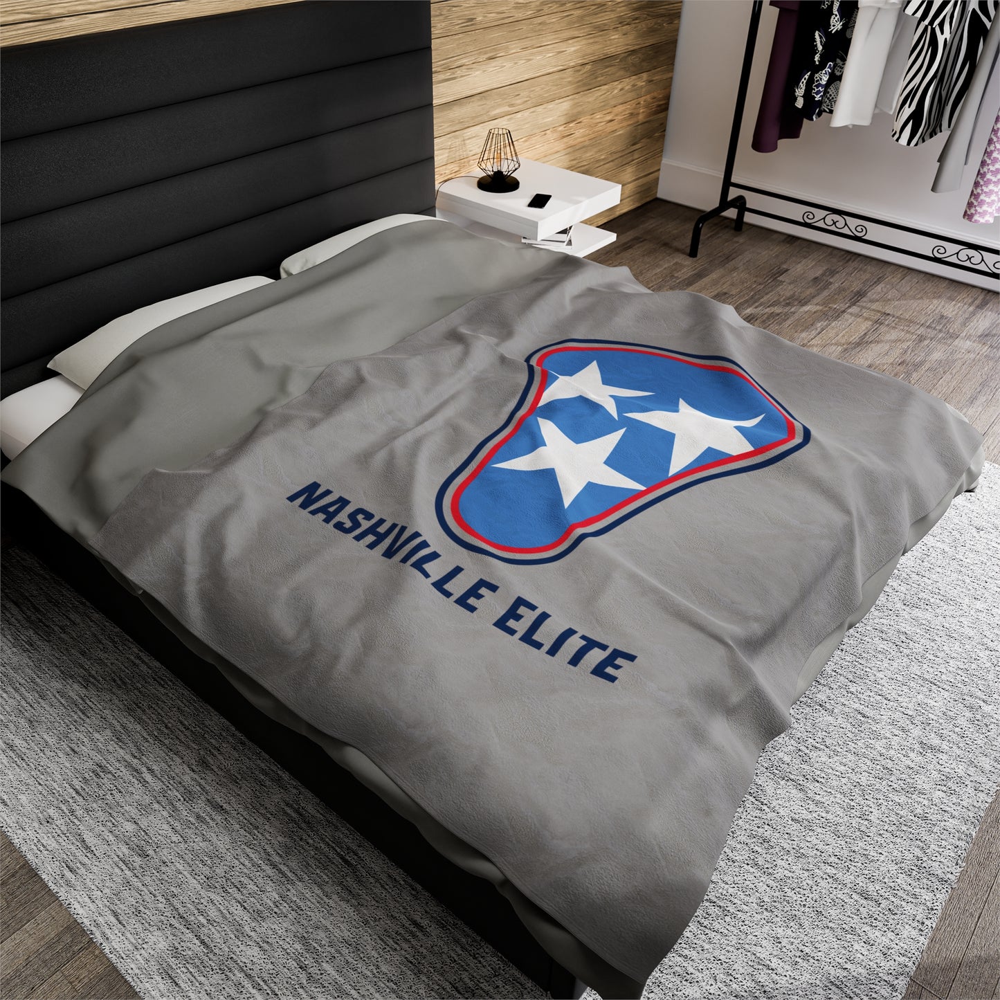 Nashville Elite Velveteen Plush Blanket