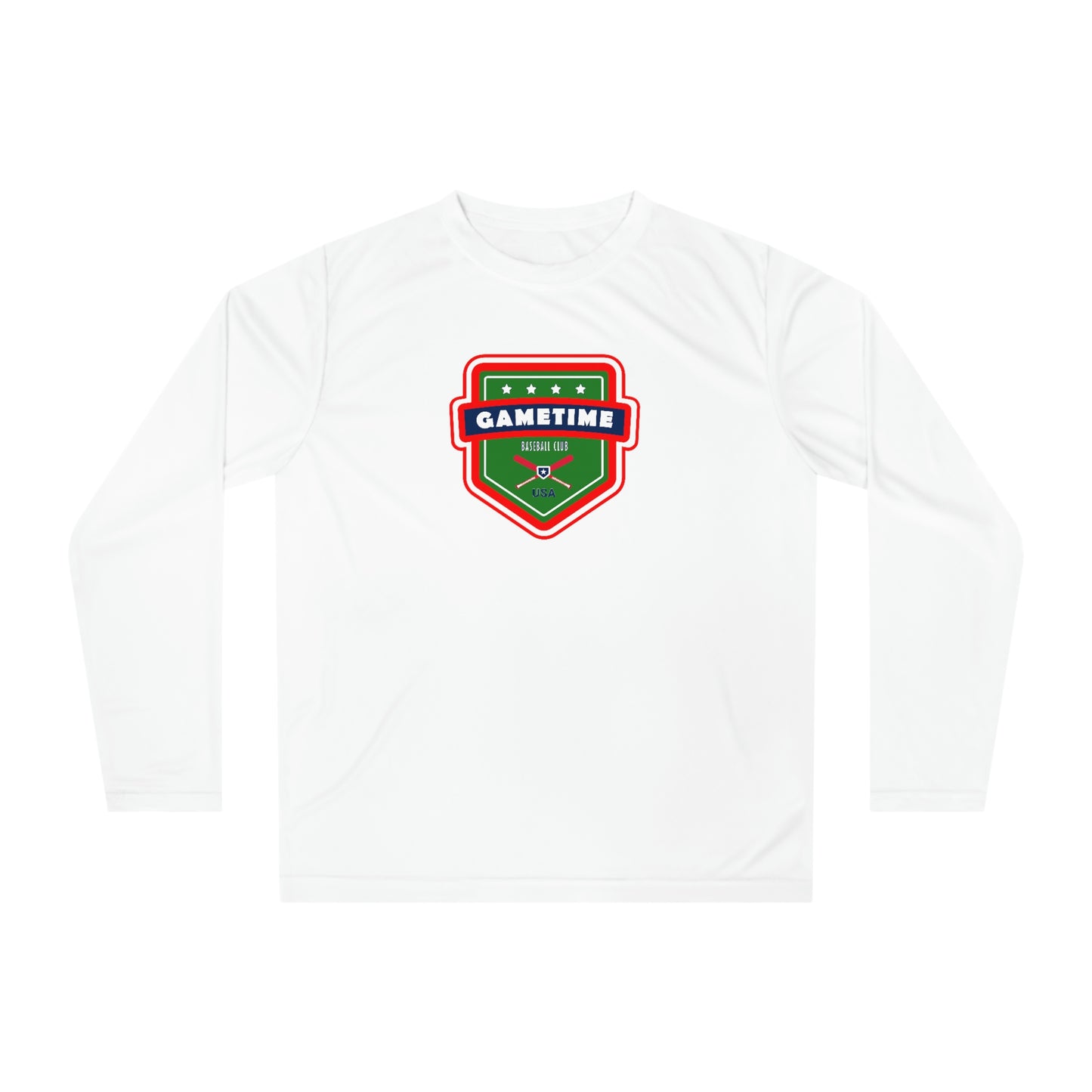 Adult Gametime Baseball Club Team 365 Performance Long Sleeve Shirt
