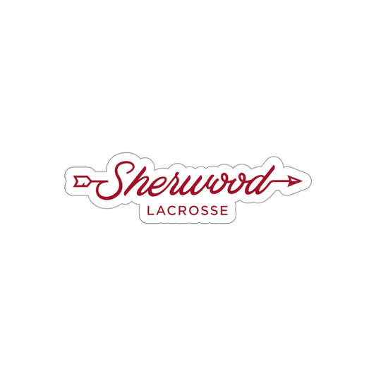 Sherwood Lacrosse Die-Cut Stickers