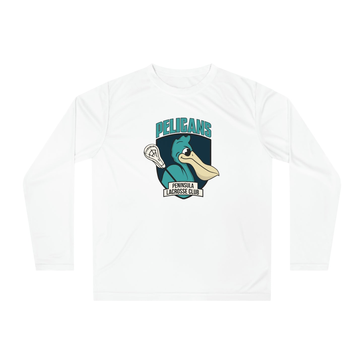 Adult Peninsula Lacrosse Team 365 Performance Long Sleeve Shirt