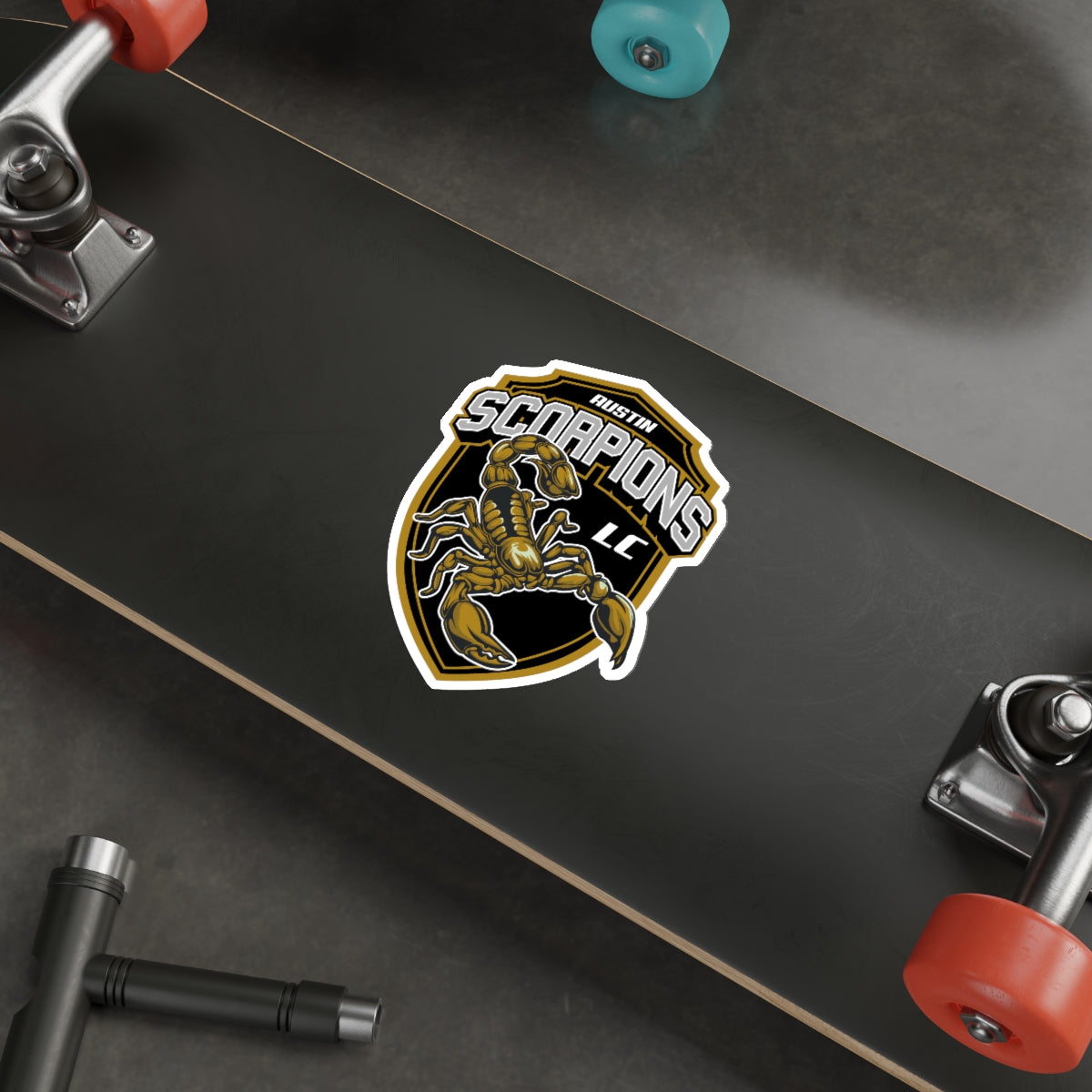 Austin Scorpions Die-Cut Stickers