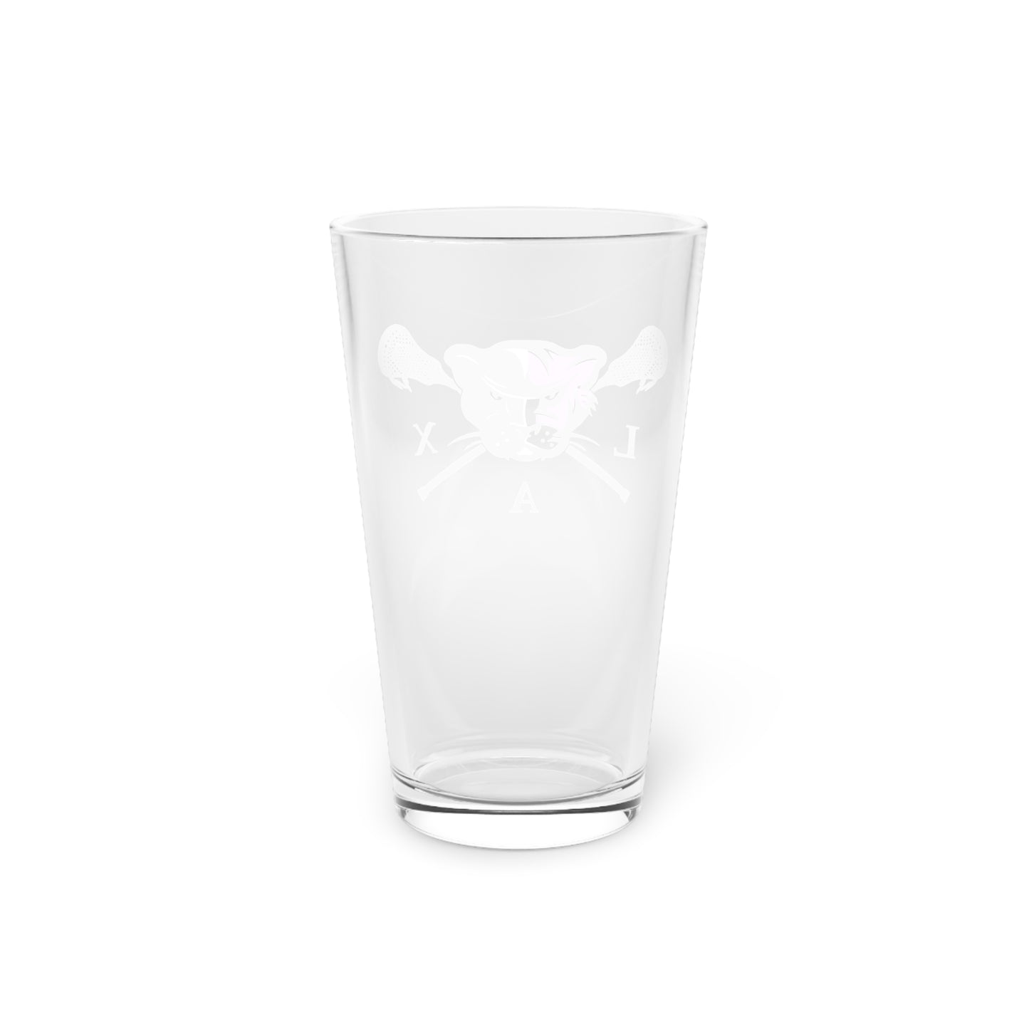 LaxCats Pint Glass