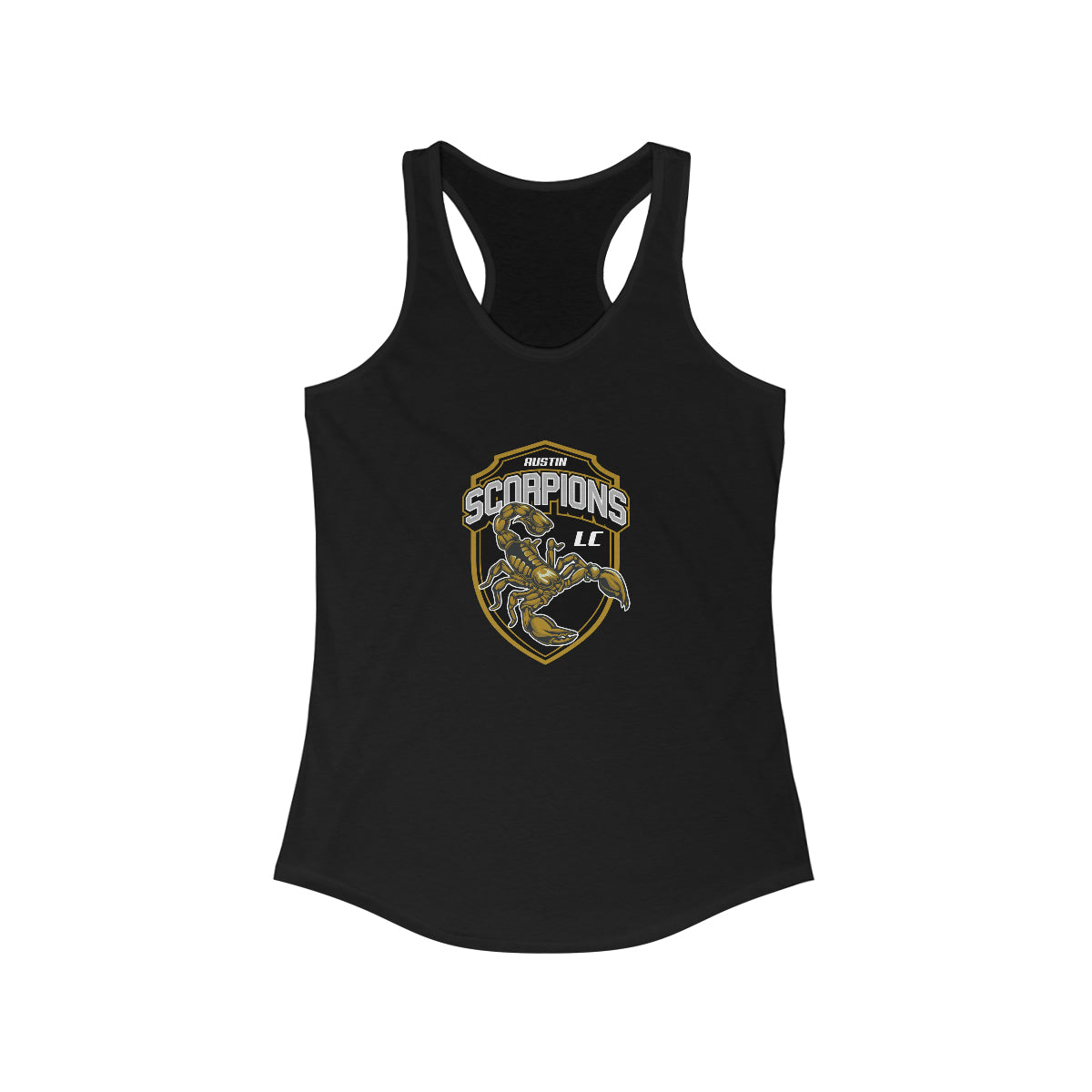 Women's Austin Scorpions Bella + Canvas Racerback Tank