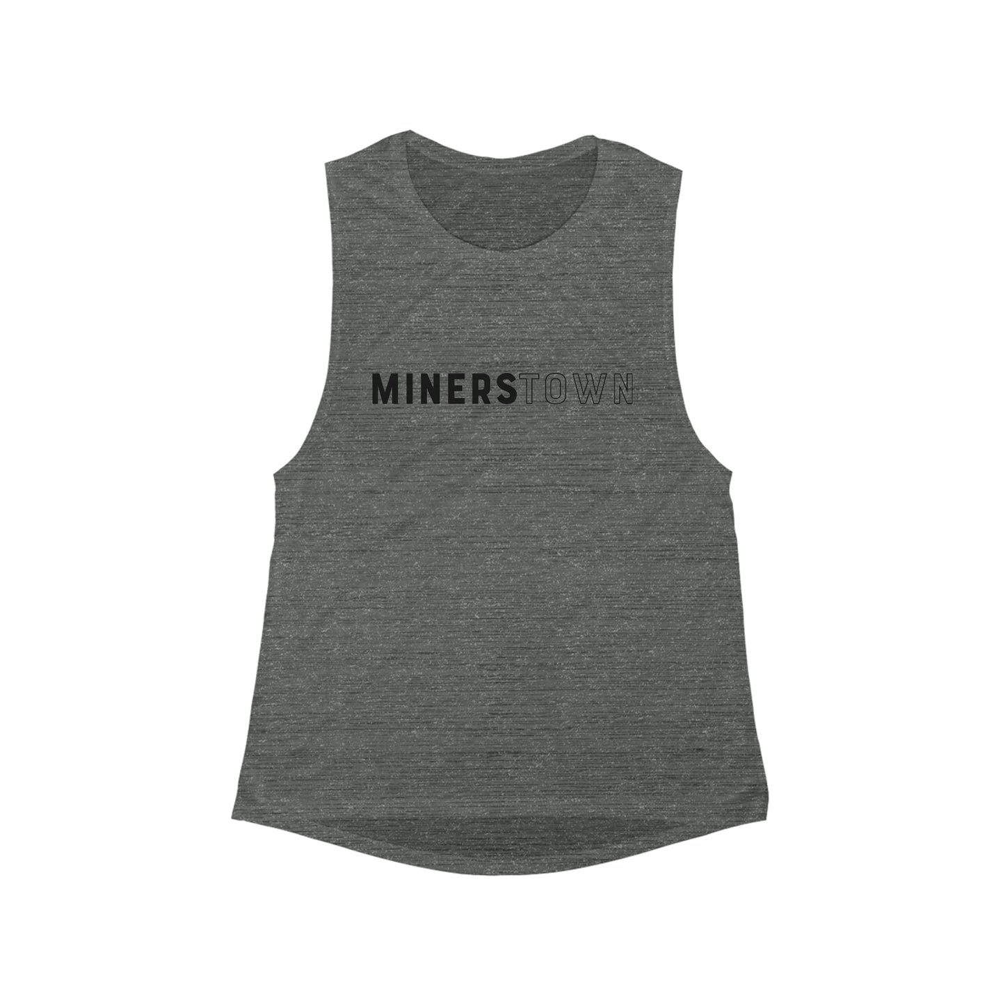 Women's Minerstown Bella + Canvas Flowy Scoop Muscle Tank