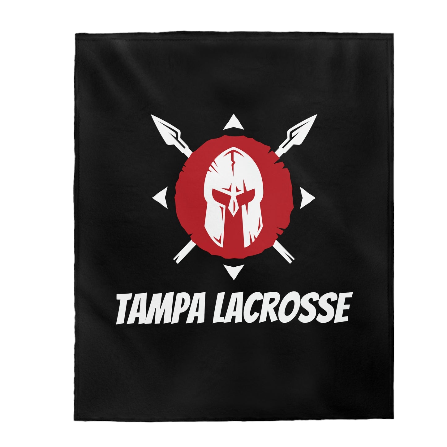 Tampa Club Lacrosse Velveteen Plush Blanket