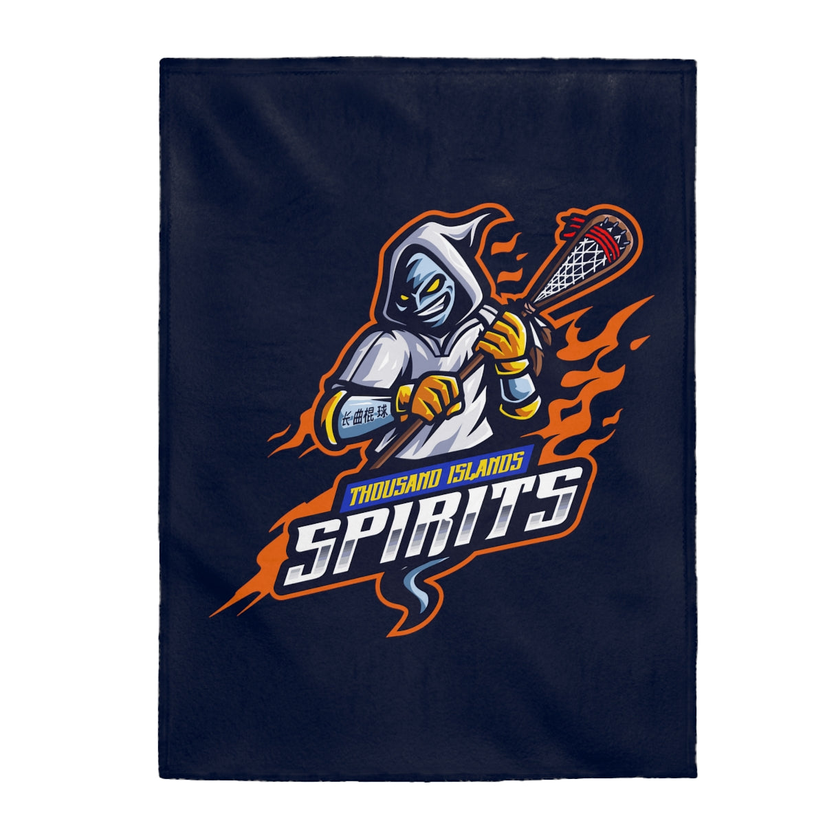 Thousand Islands Spirits Velveteen Plush Blanket