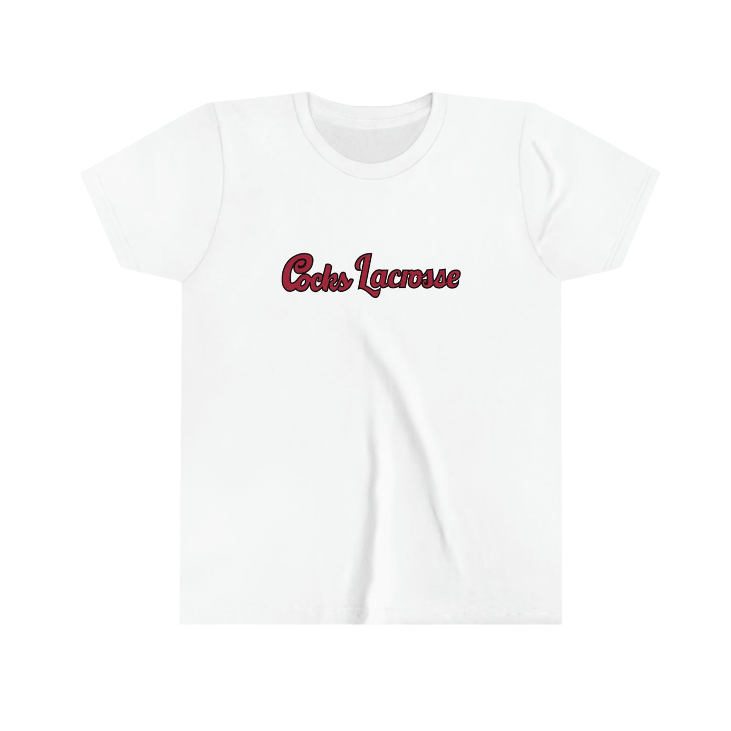 Youth Gamecocks Lacrosse Bella + Canvas Short Sleeve Tee