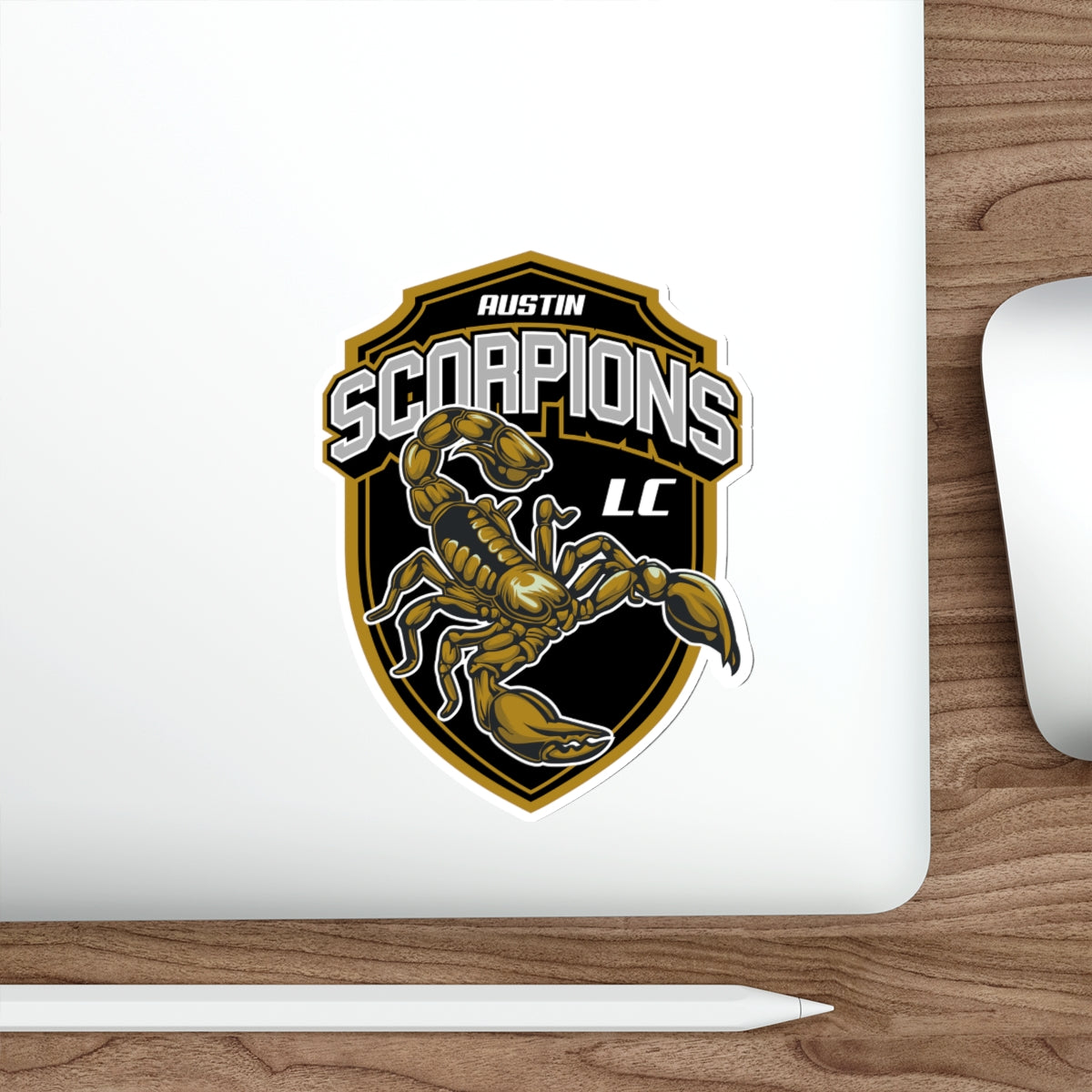 Austin Scorpions Die-Cut Stickers