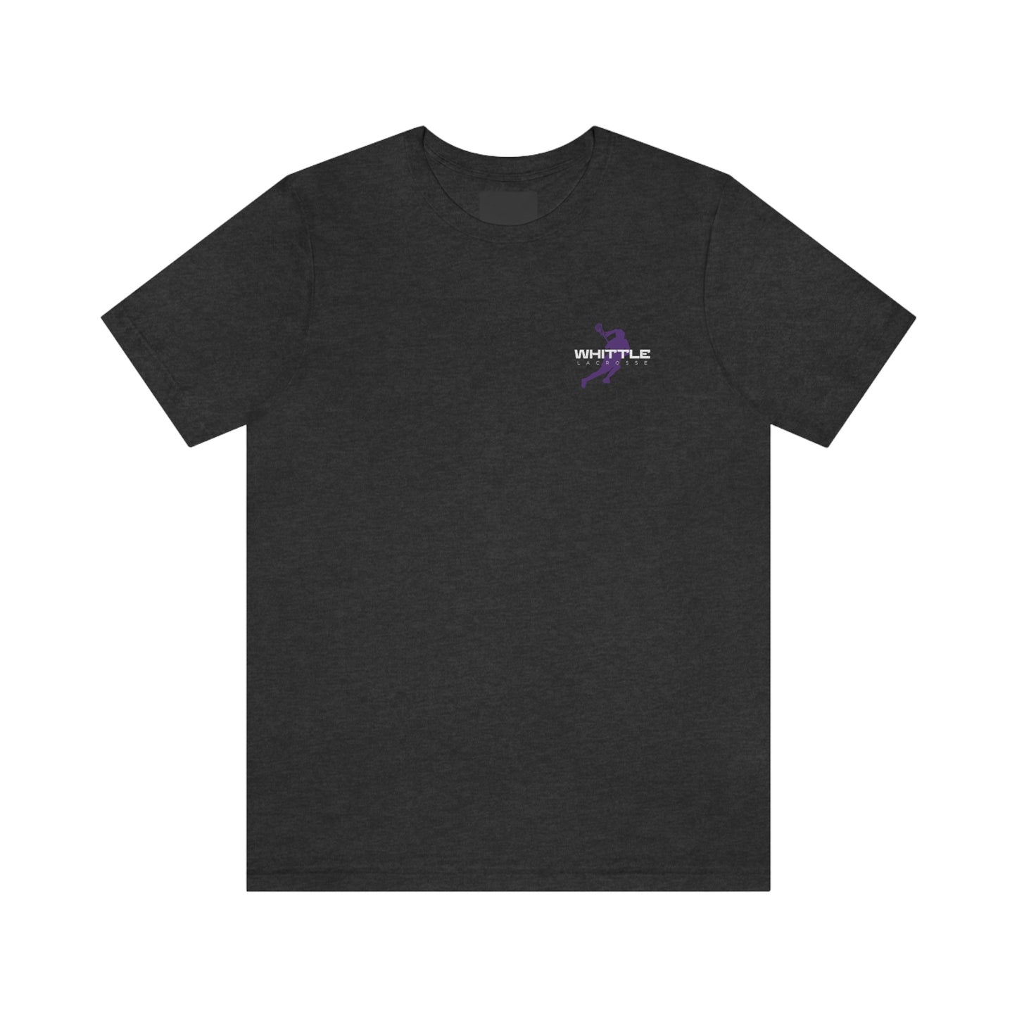 Adult Whittle Lacrosse Bella + Canvas Short Sleeve Cotton Tee