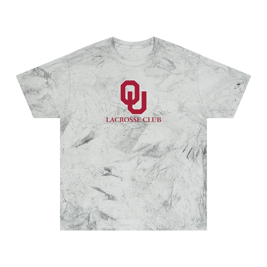 Adult Oklahoma University Lacrosse Comfort Colors Blast T-Shirt