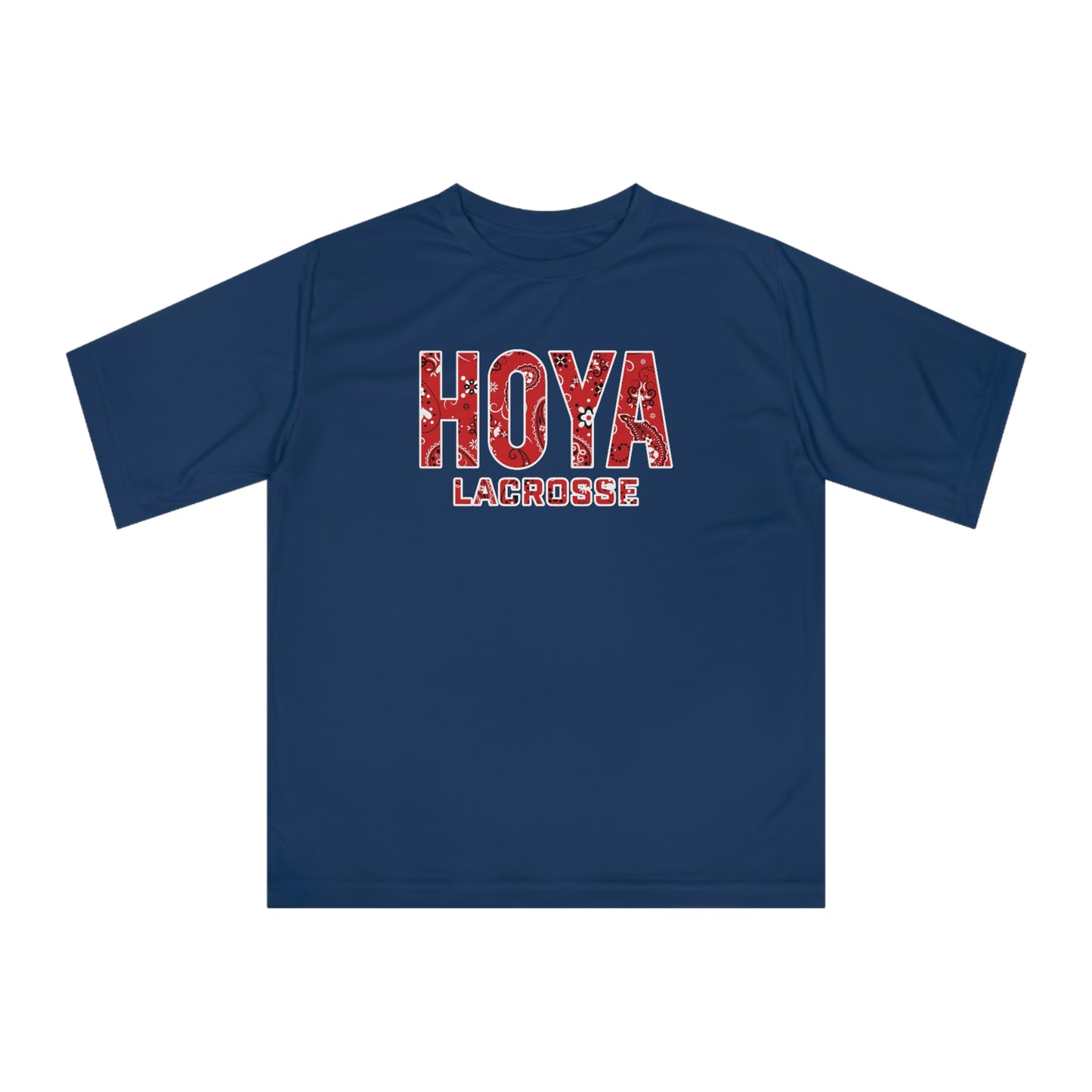 Adult Harrison Hoyas Lacrosse Team 365 Zone Performance T-shirt