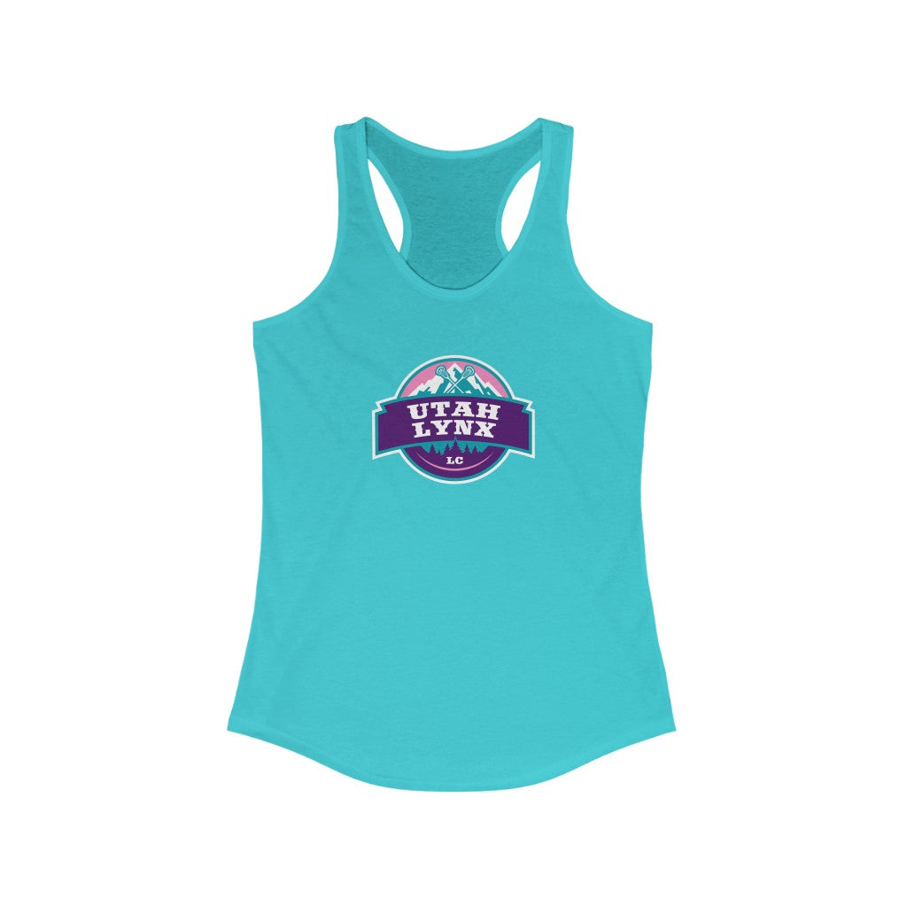 Women's Utah Lynx Next Level Racerback Tank